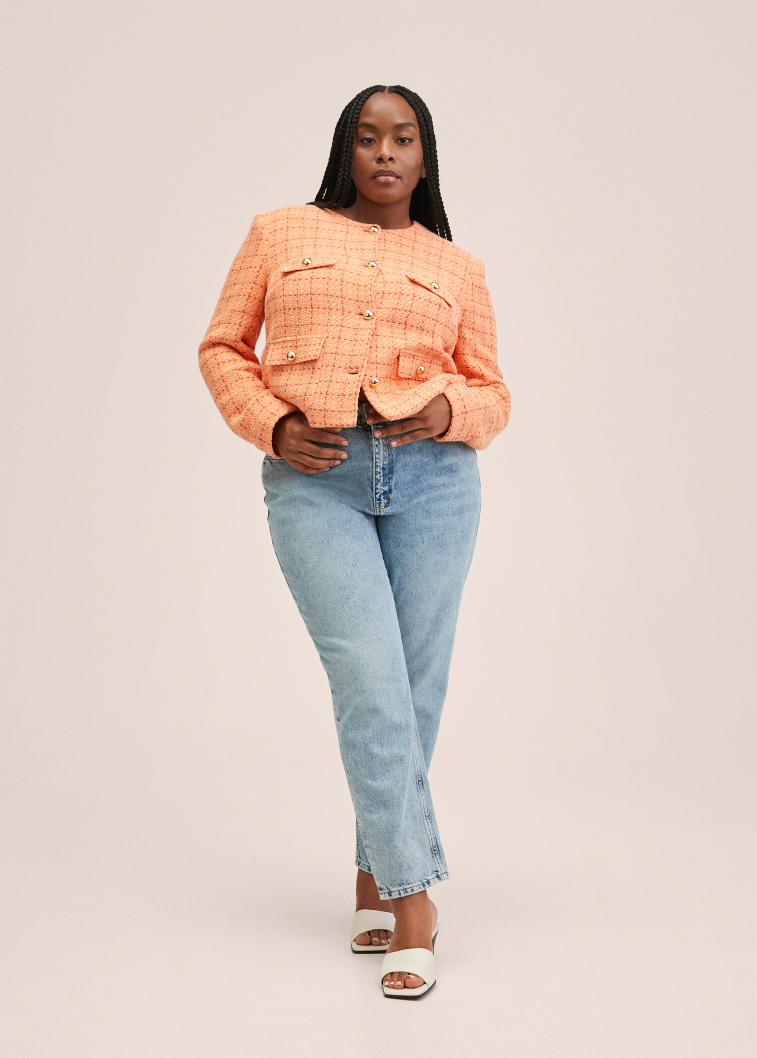 Mom high-waist jeans - Details of the article 3