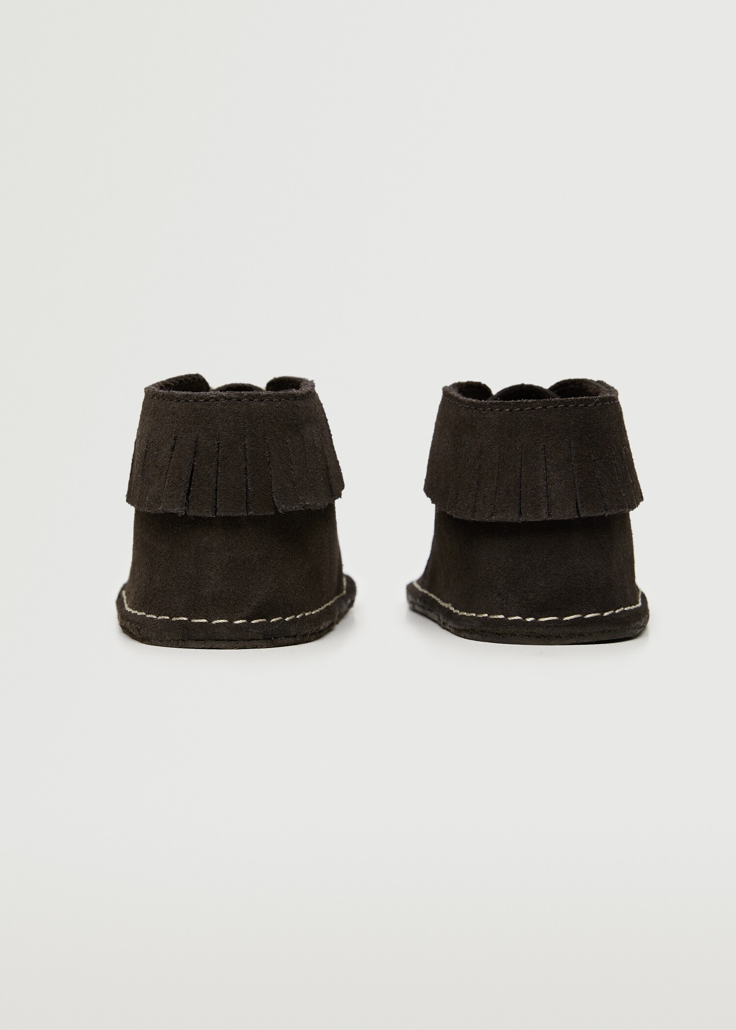 Fringed leather ankle boots - Details of the article 2