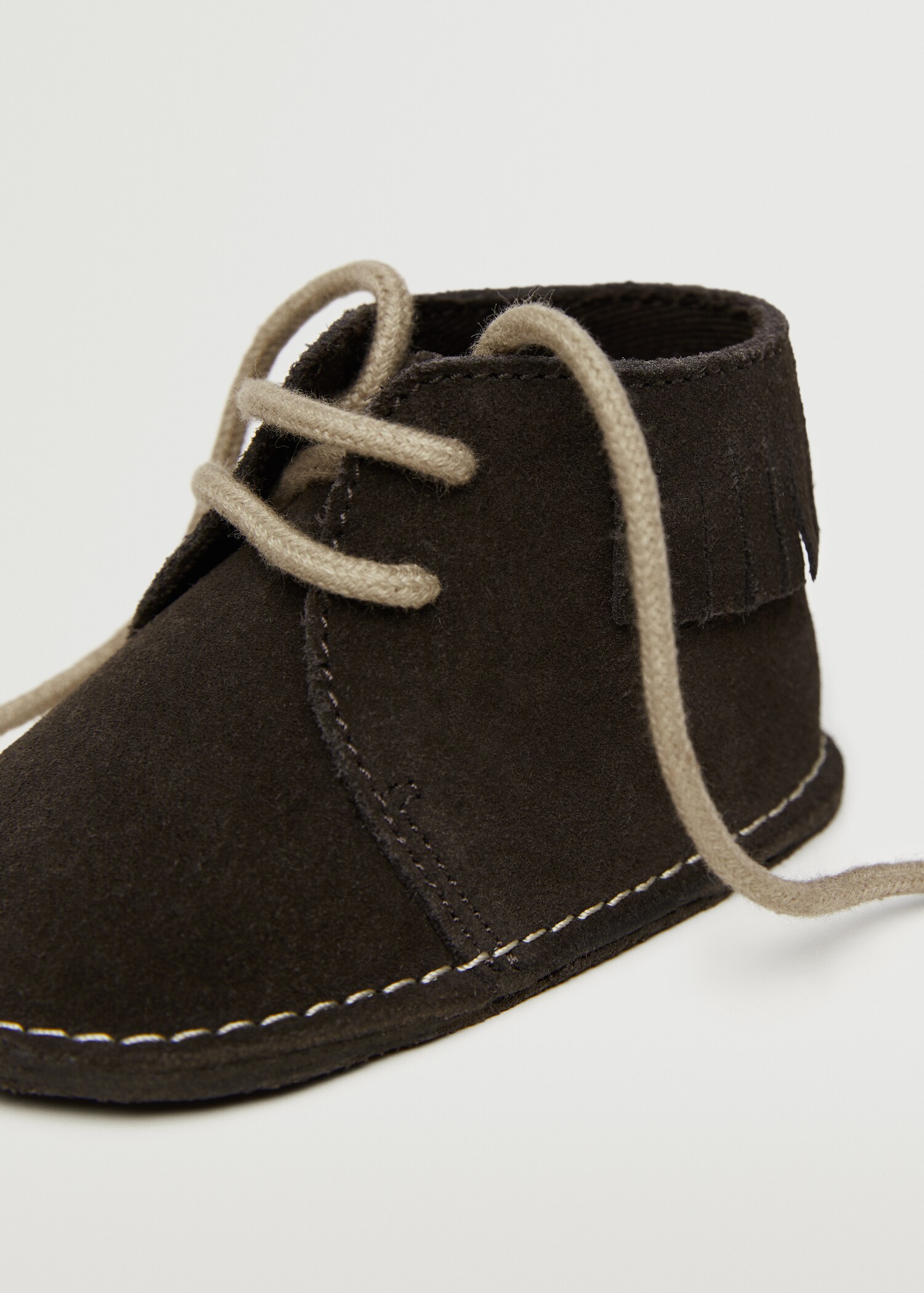 Fringed leather ankle boots - Details of the article 3
