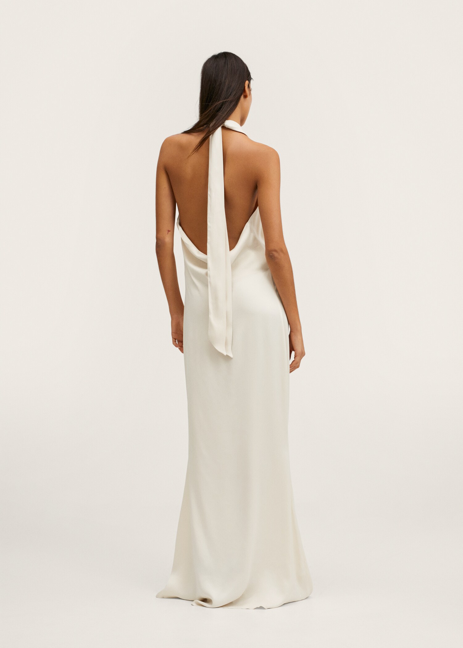 Vestido espalda abierta - Reverso del artículo