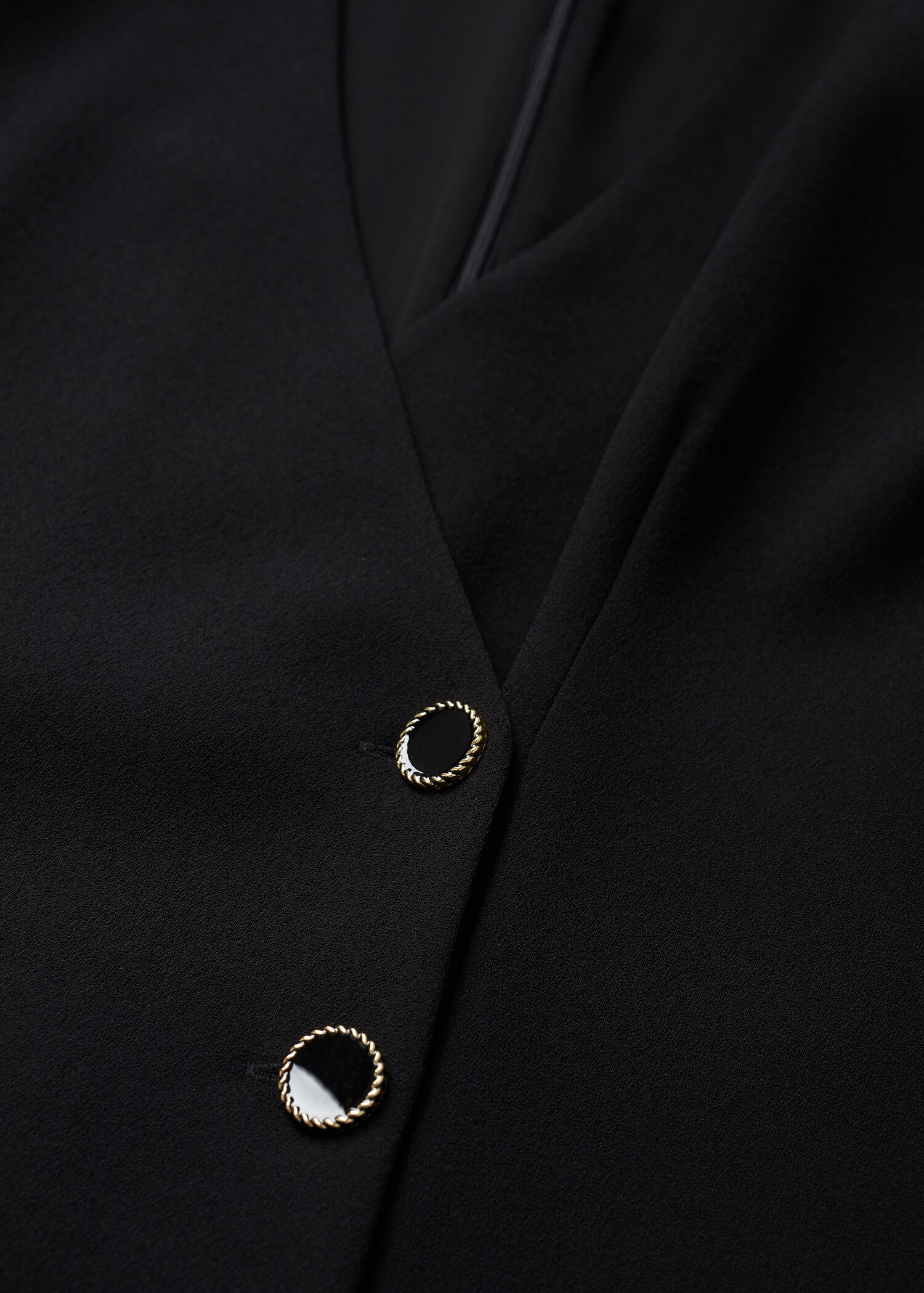 Vestido cruzado botones - Detalle del artículo 8