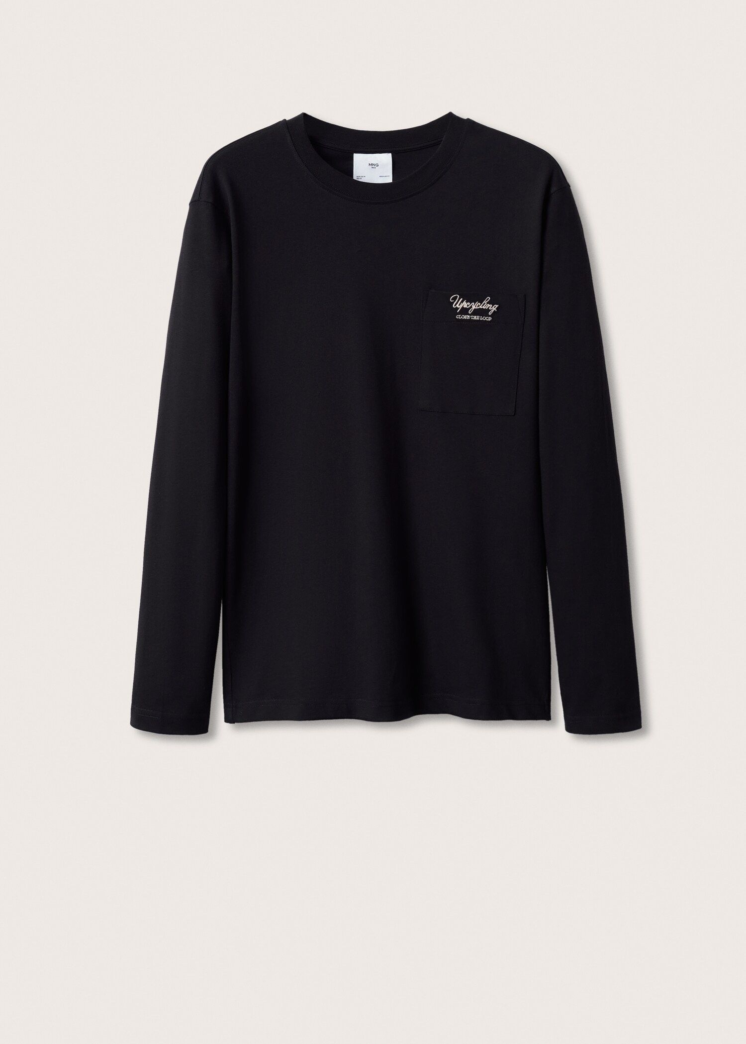 Message cotton T-shirt - Article without model
