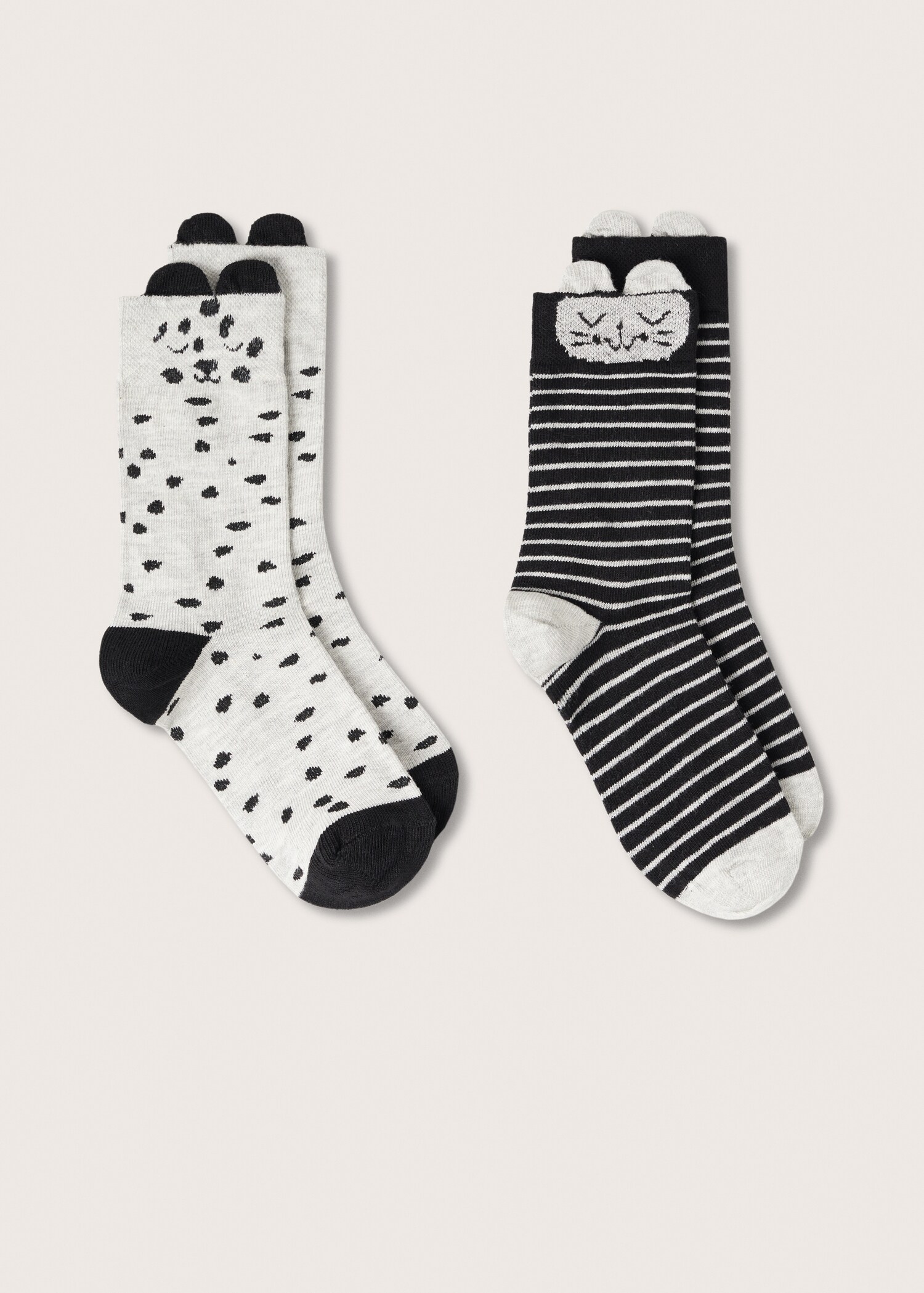 Pack 2 paires de chaussettes imprimées - Article sans modèle