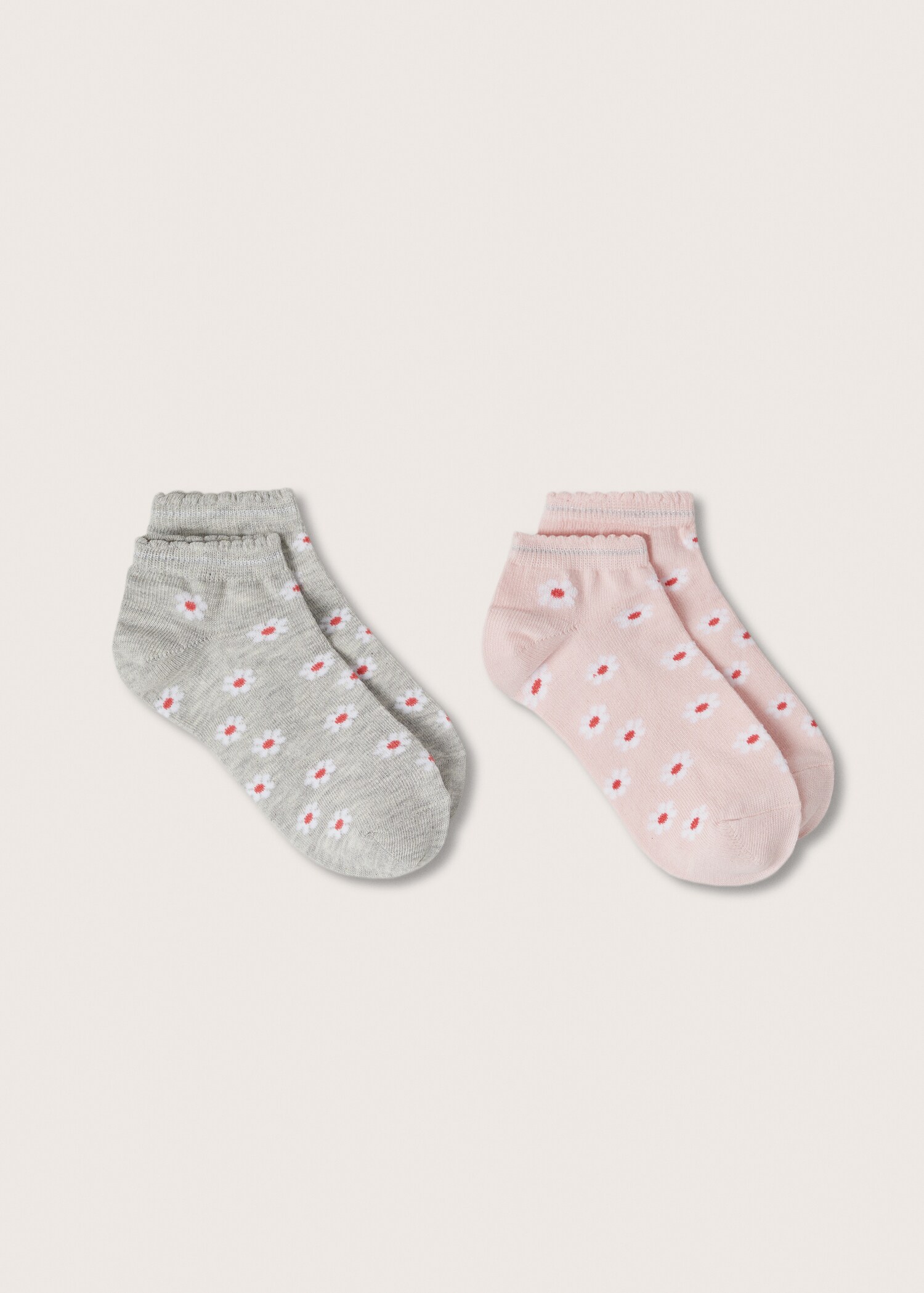 Flower ankle socks pack - Article without model