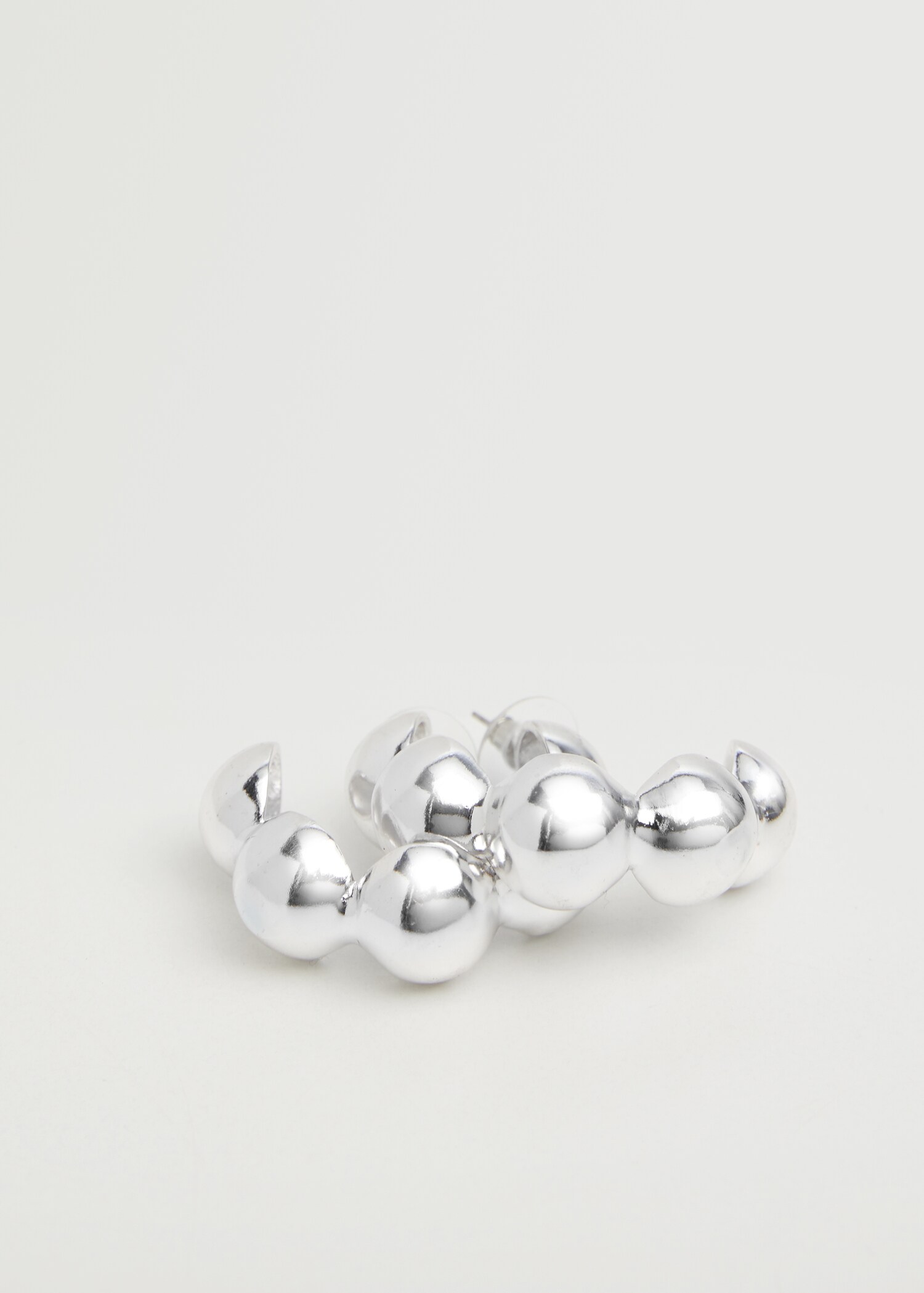 Pendientes aros relieve - Plano medio