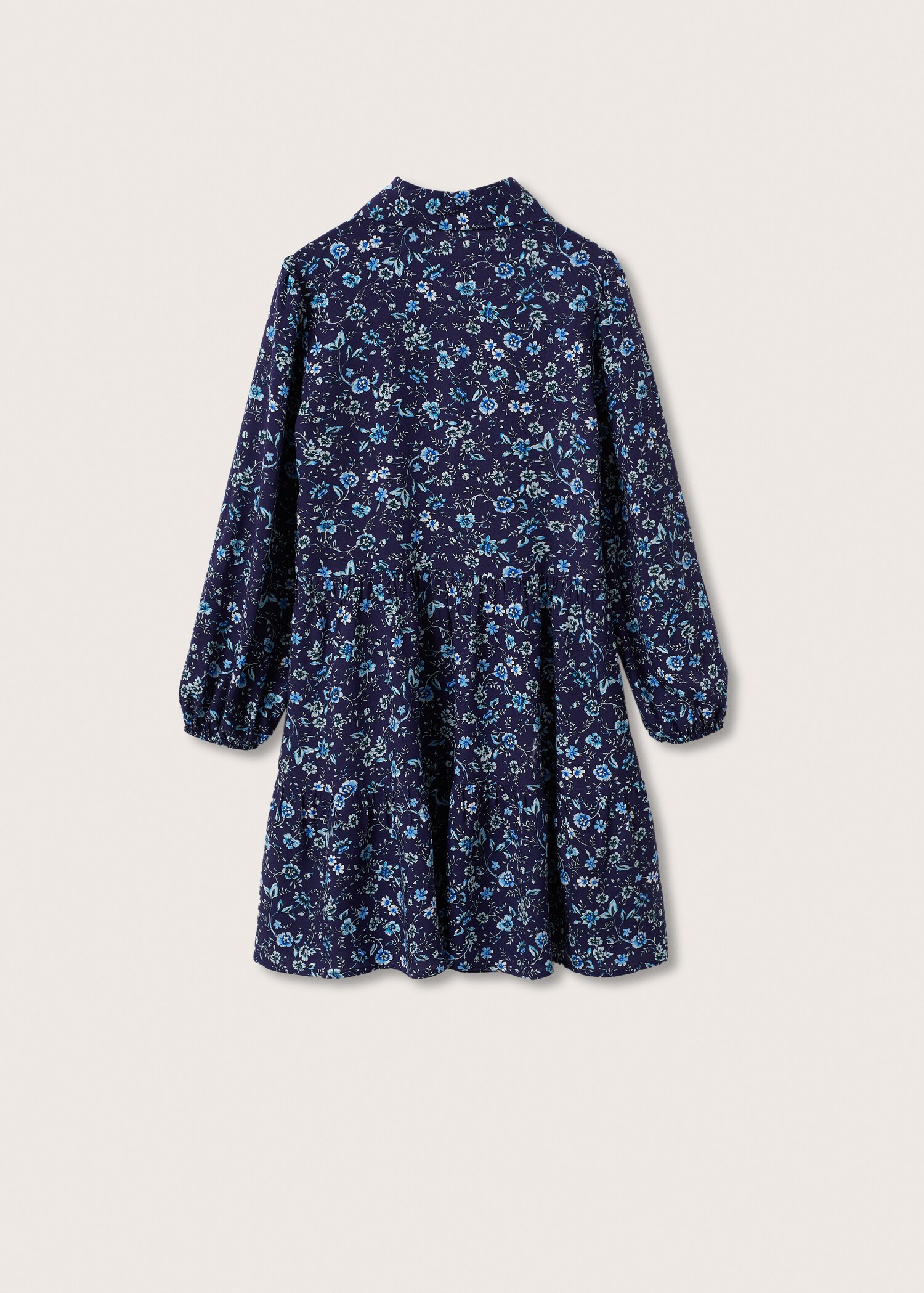 Vestit estampat floral - Revers de l'article