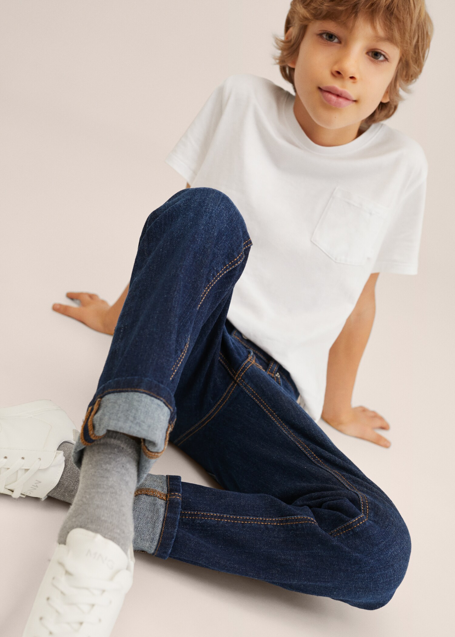 Jeans regular fit - Plano medio