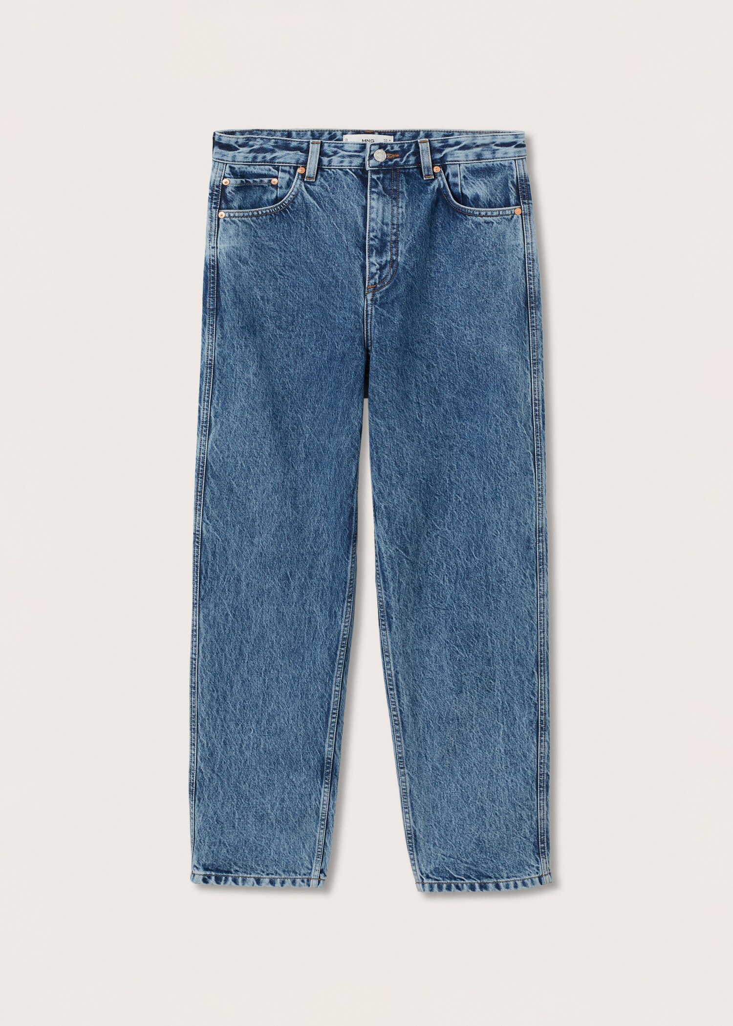 High-rise tapered jeans - Article without model