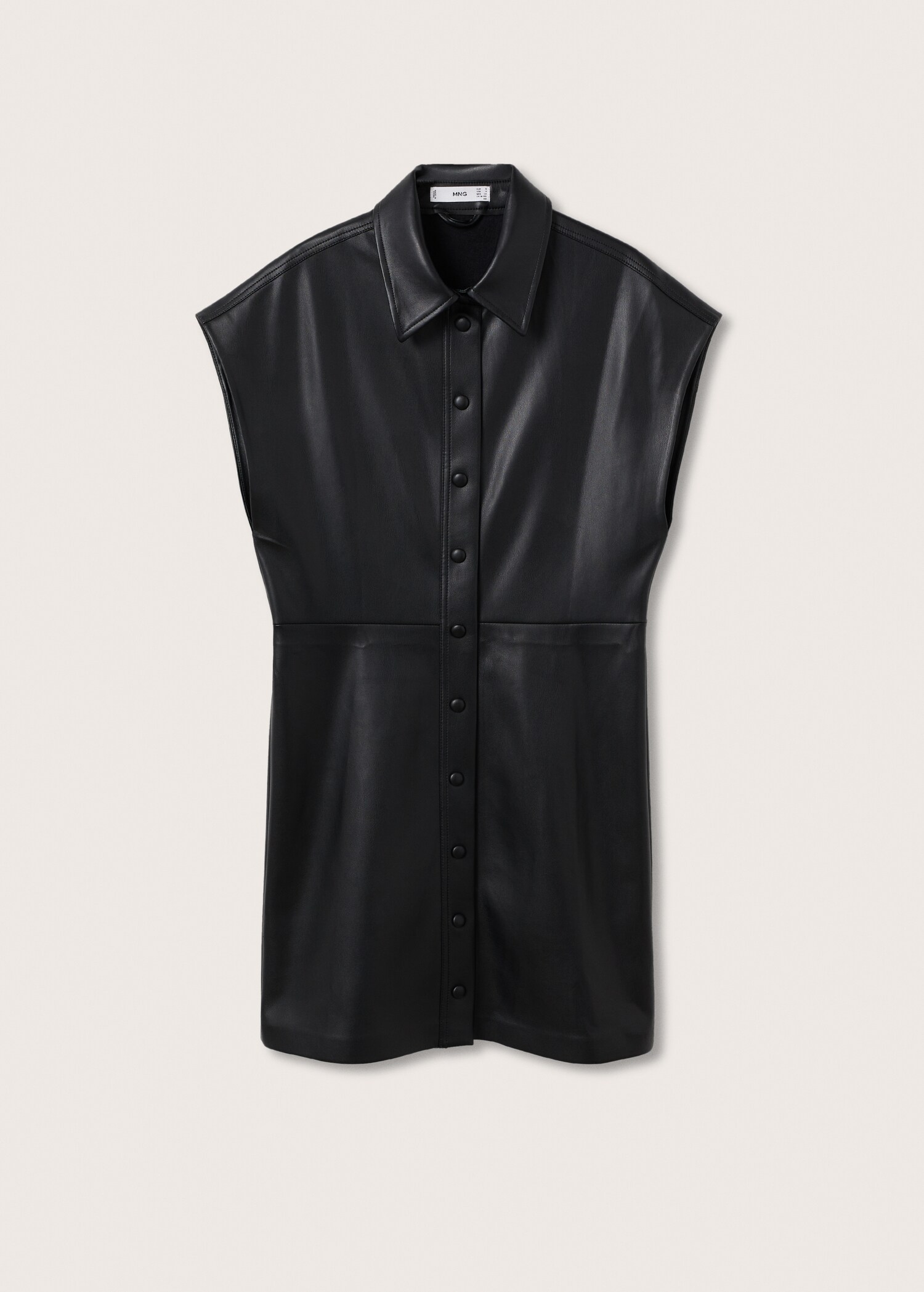 Vestido camisero efecto piel - Artículo sin modelo