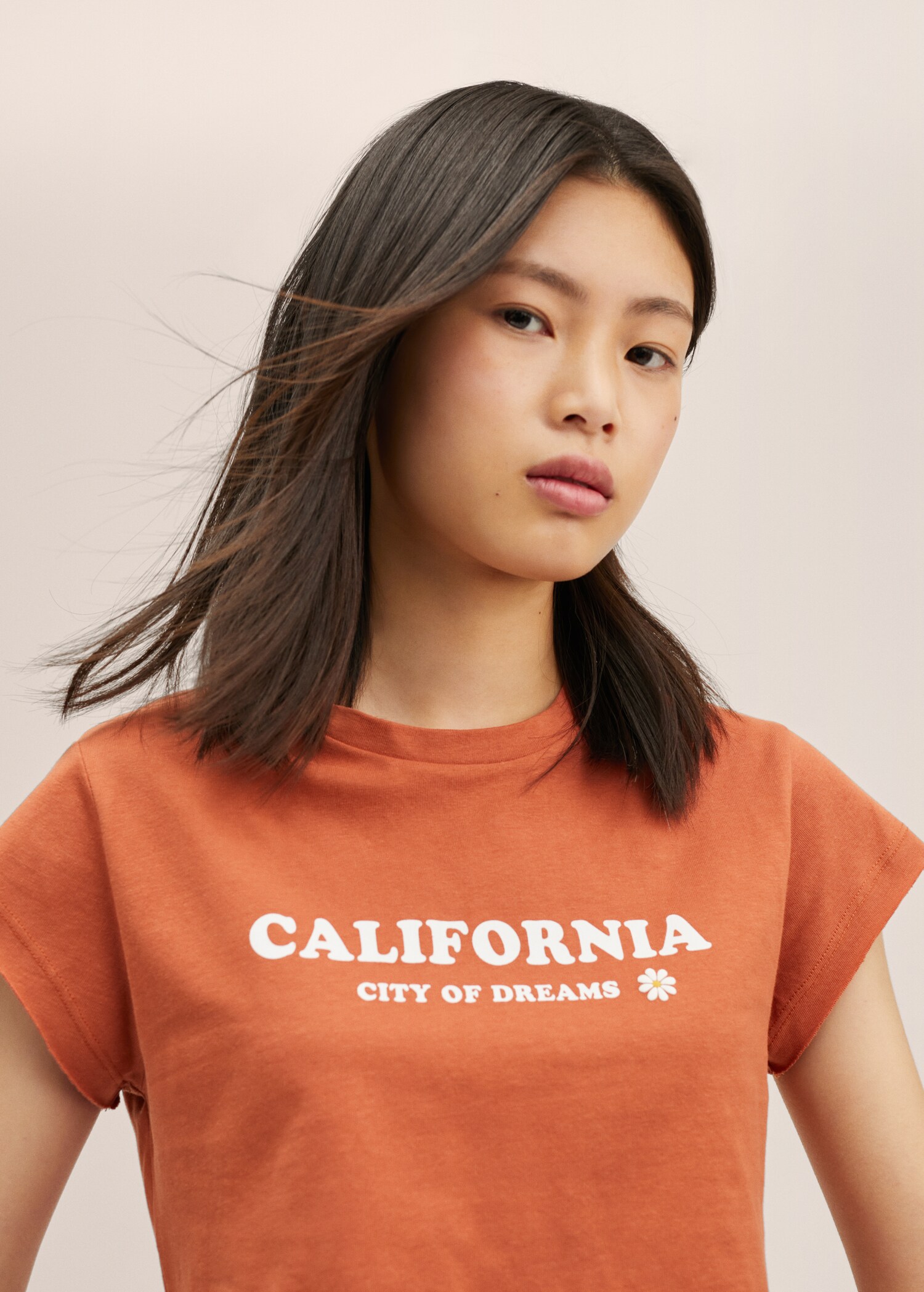 Message crop T-shirt - Details of the article 1
