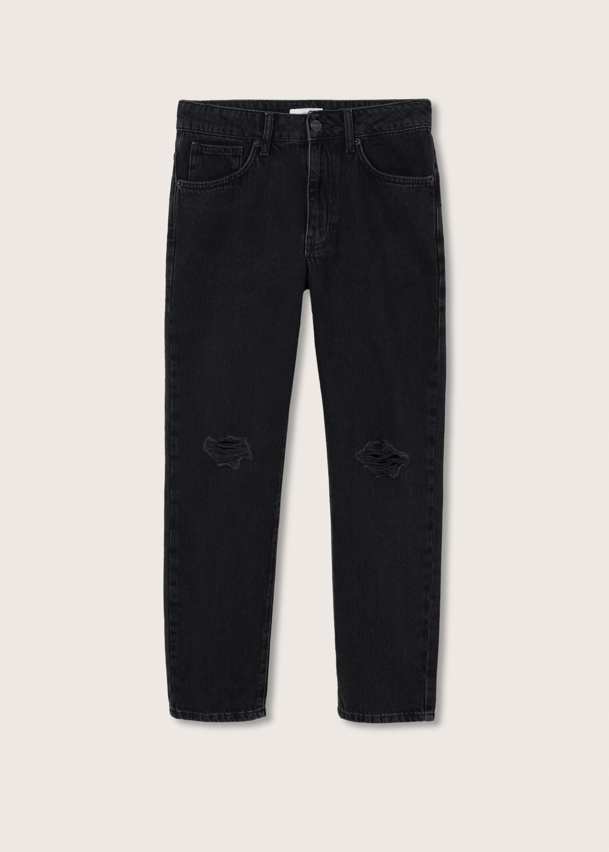 Slim Jeans mit dekorativen Rissen - Artikel ohne Model