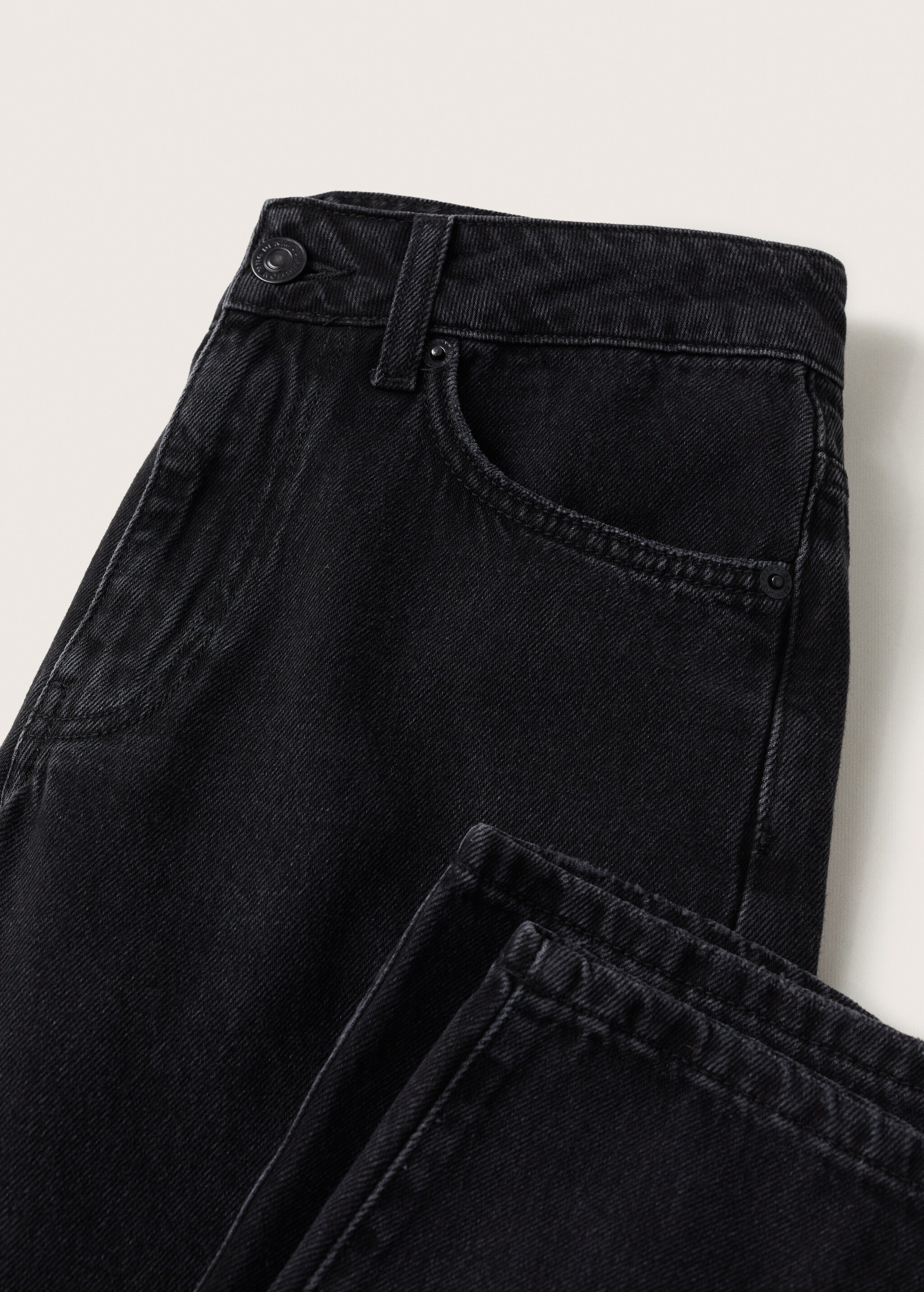 Slim-fit jeans with ripped detail - Details of the article 8