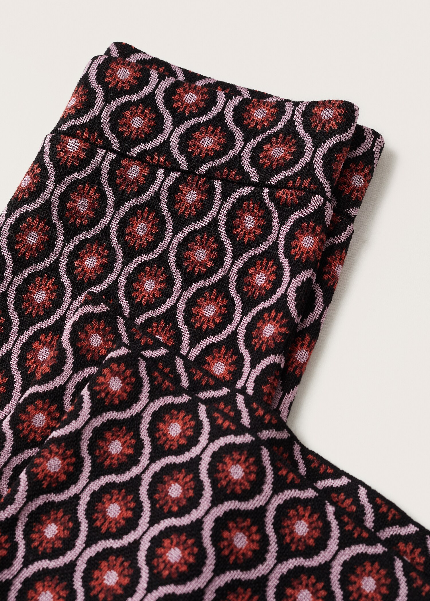 Retro-print trousers - Details of the article 8