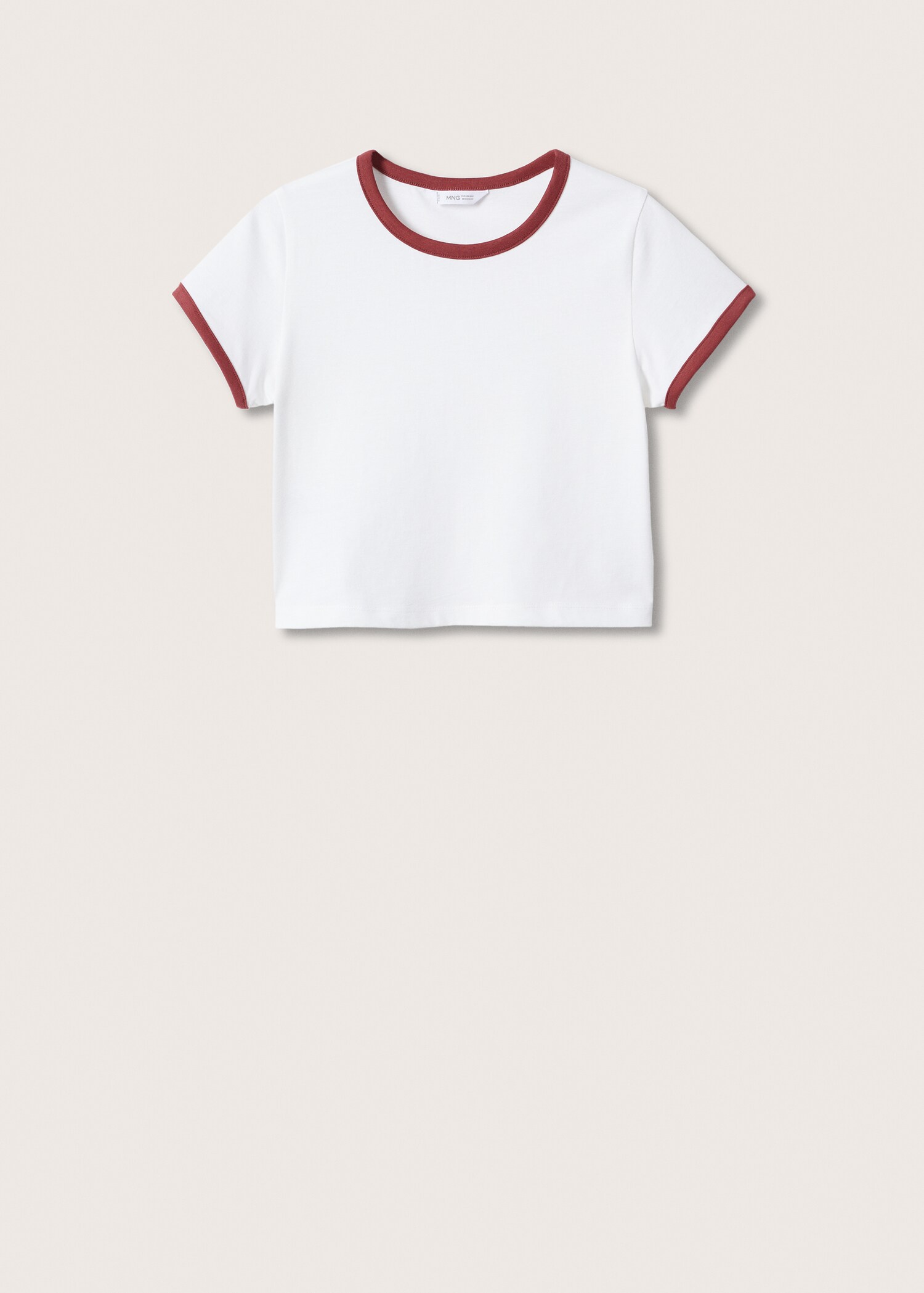 Camiseta vivos contraste - Artículo sin modelo