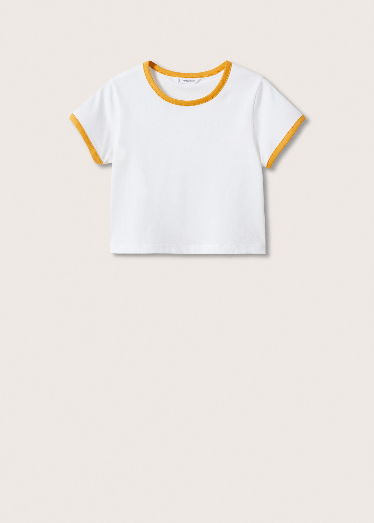 Camiseta vivos contraste - Artículo sin modelo