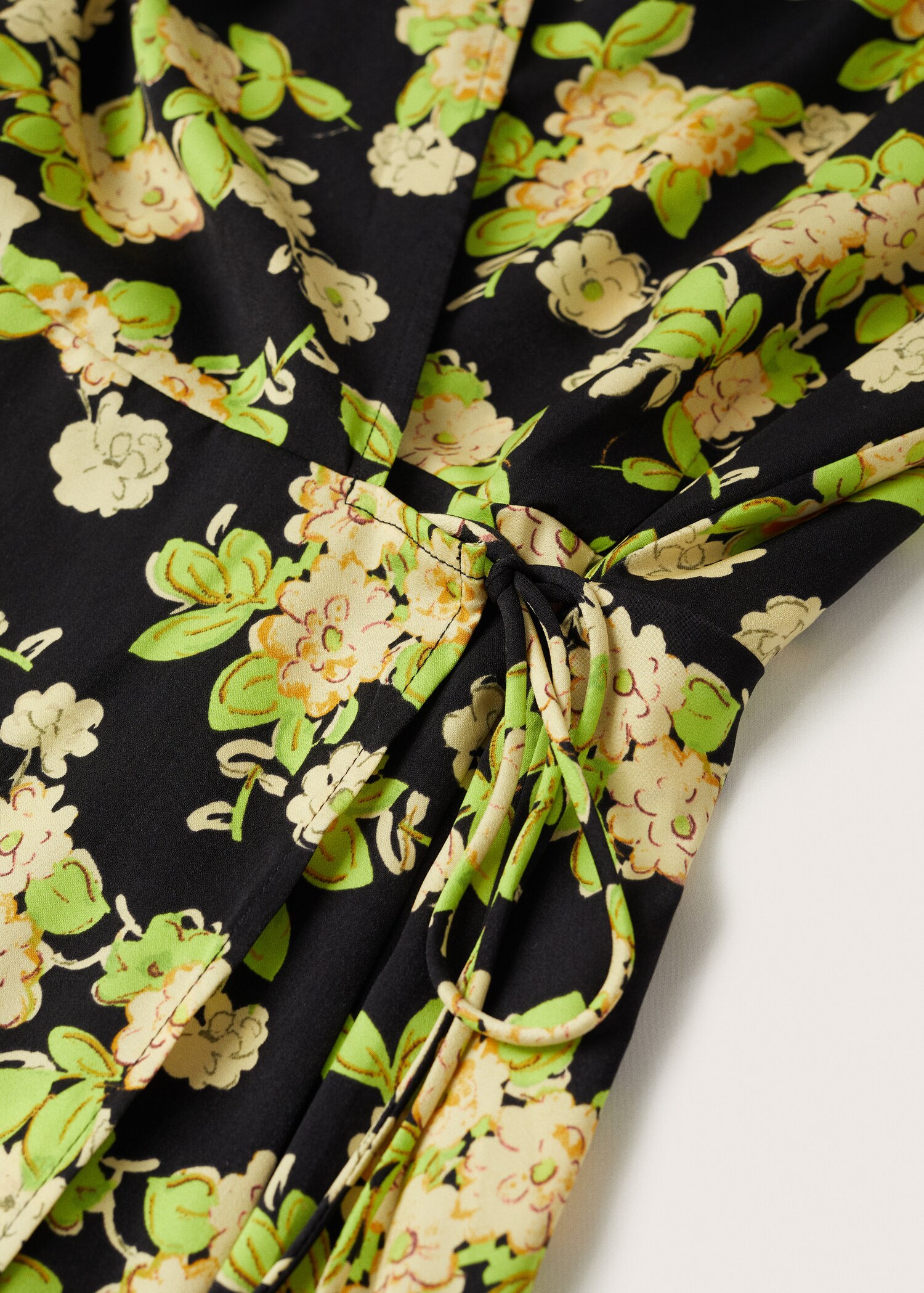 Flower print dress - Details of the article 8