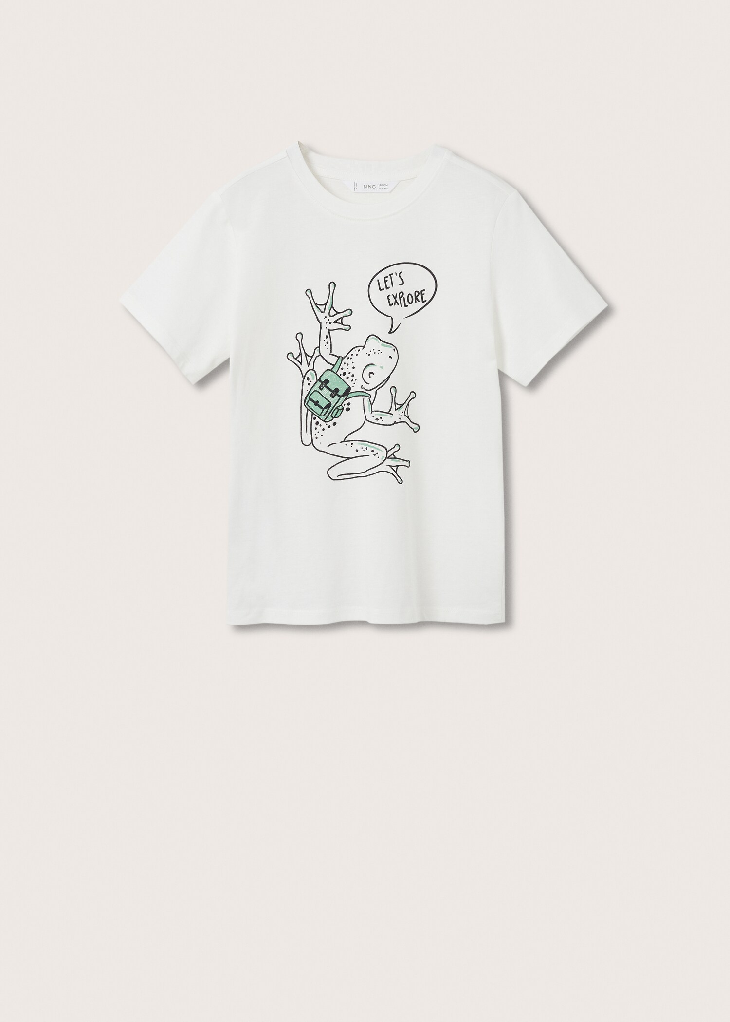 Cotton printed T-shirt - Article without model