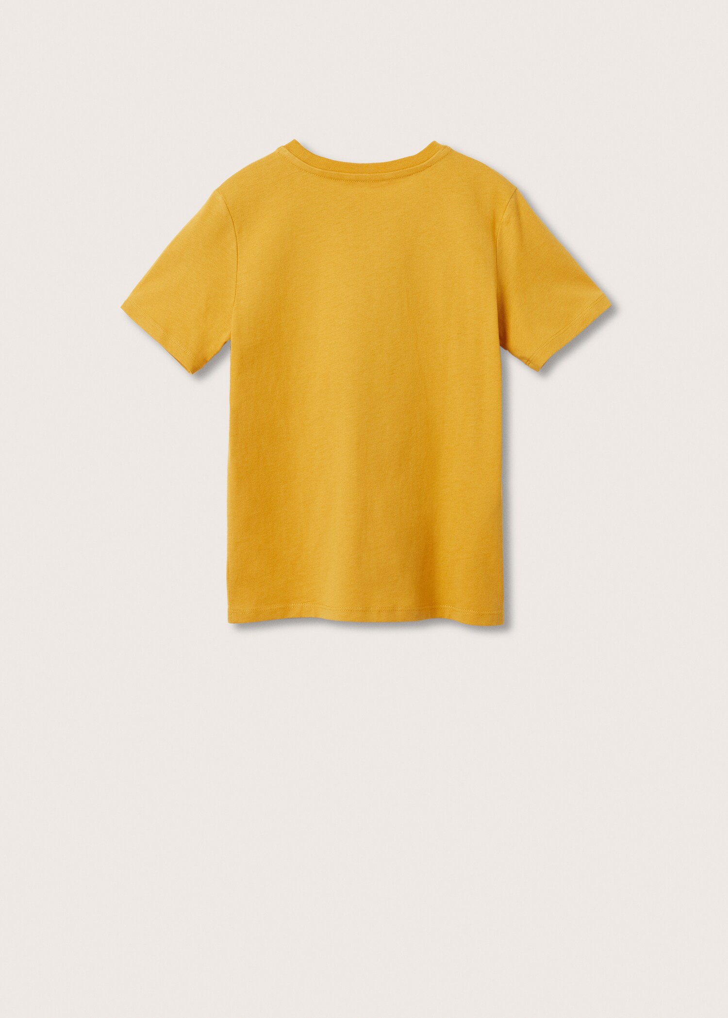 Cotton printed T-shirt - Reverse of the article