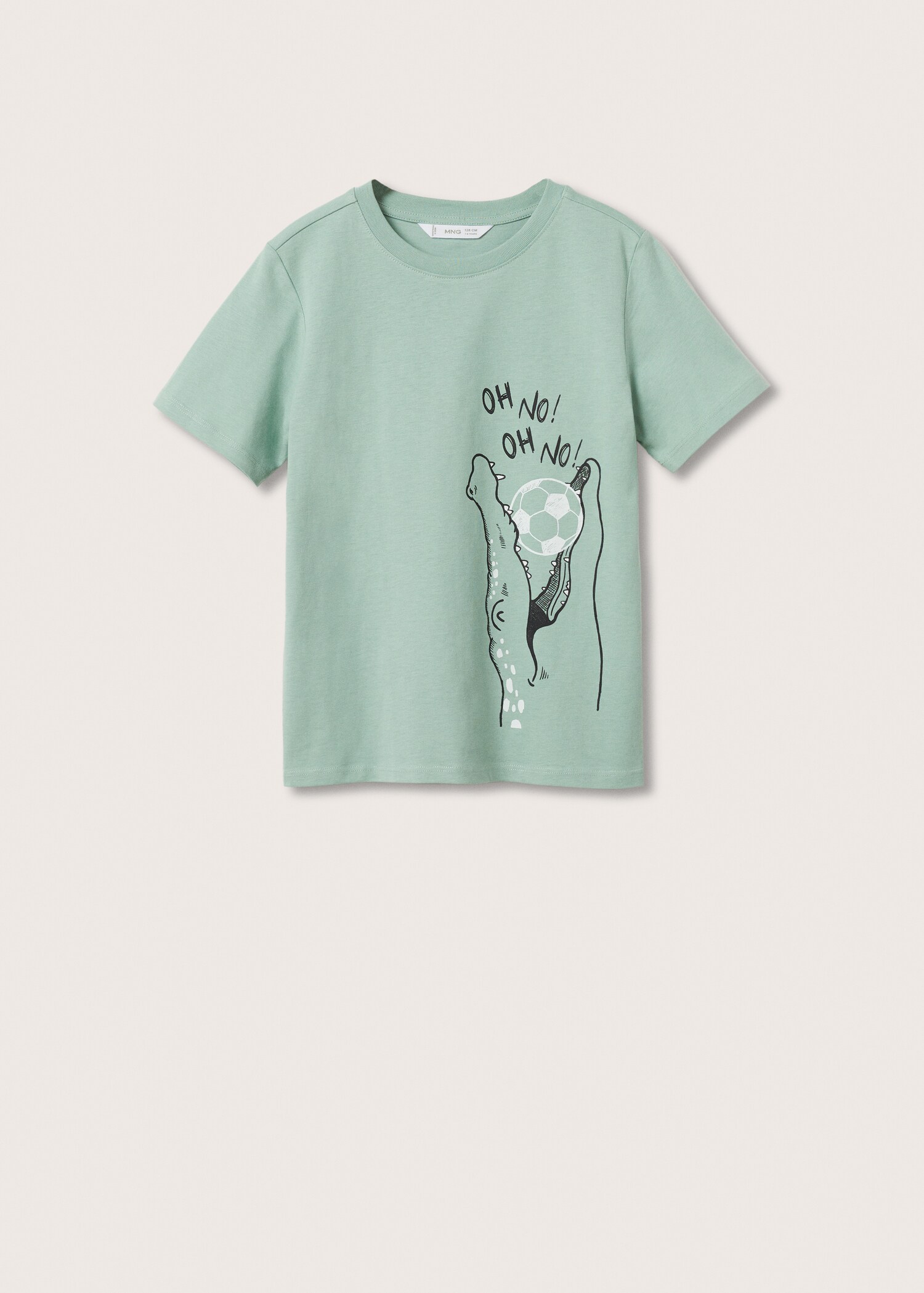 Cotton printed T-shirt - Article without model