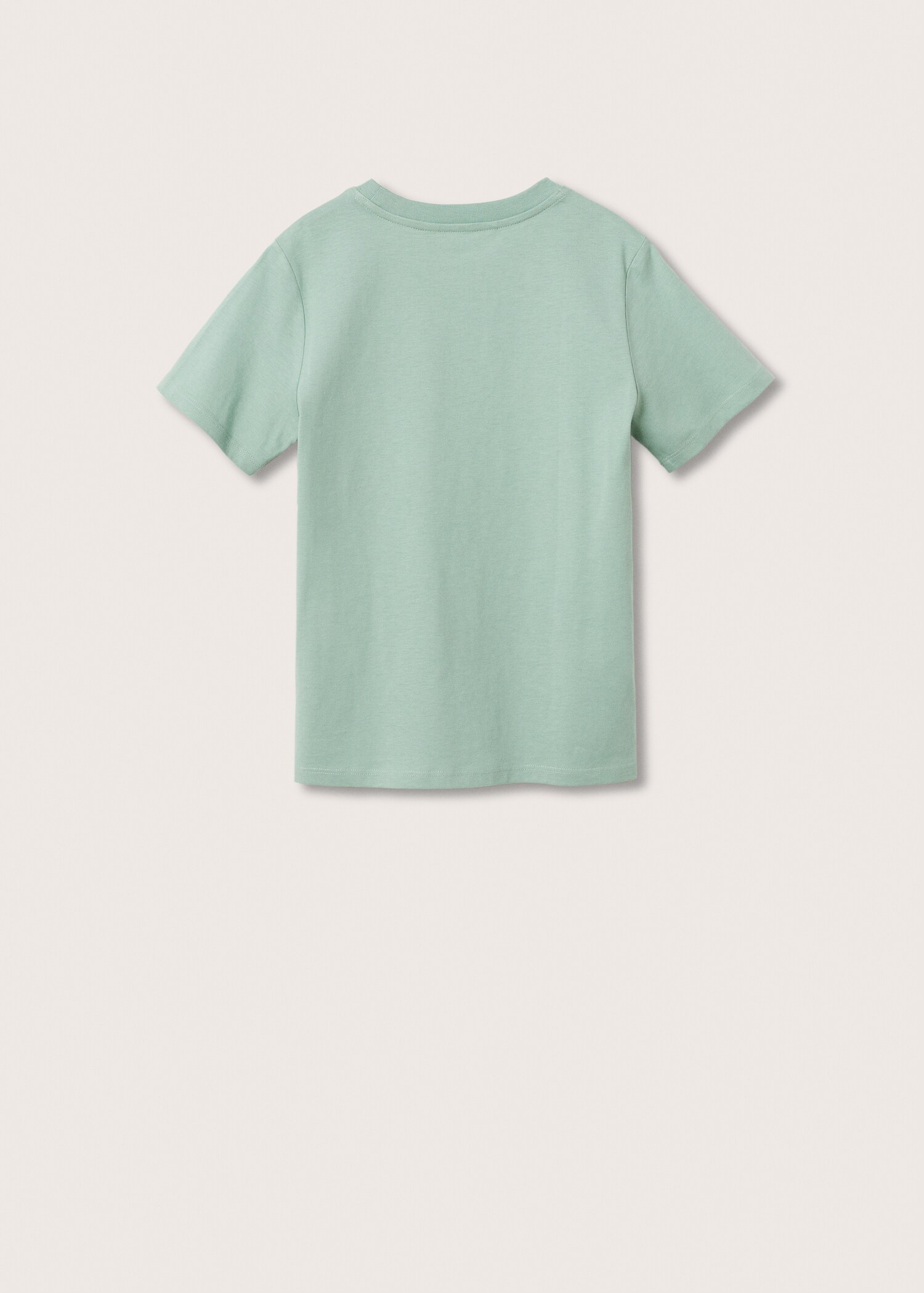 Cotton printed T-shirt - Reverse of the article