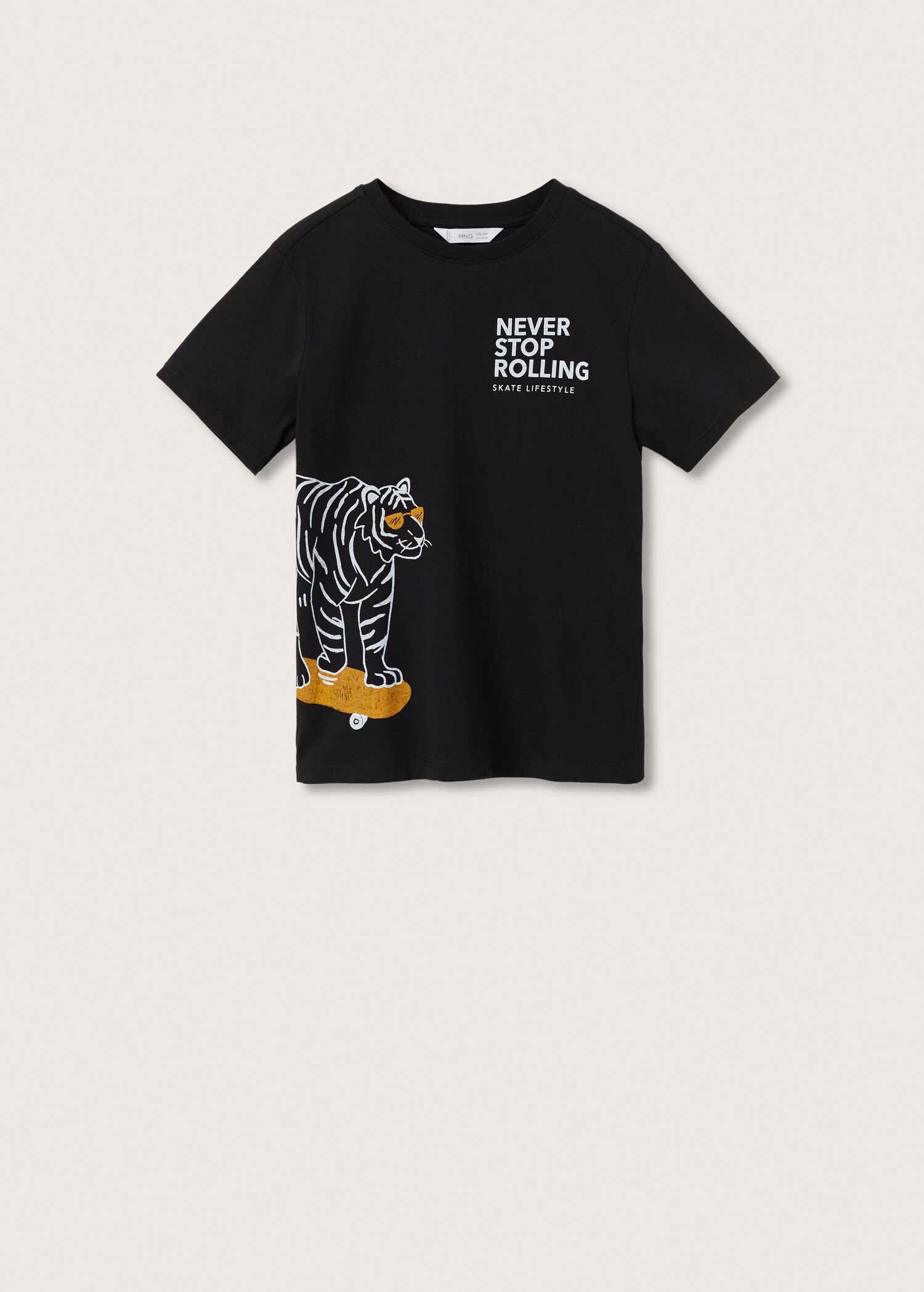 Cotton printed T-shirt - Article without model