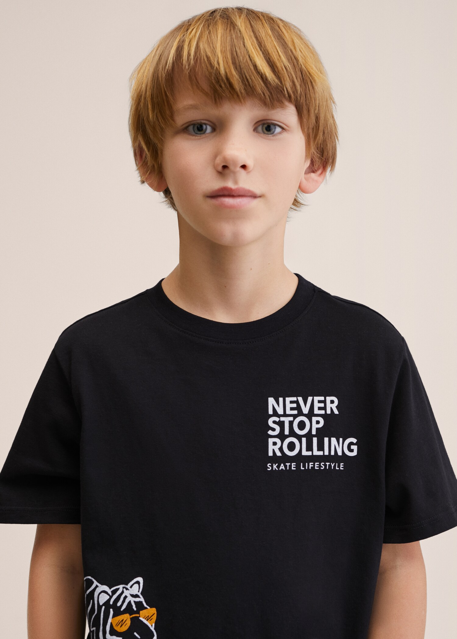 Cotton printed T-shirt - Details of the article 2