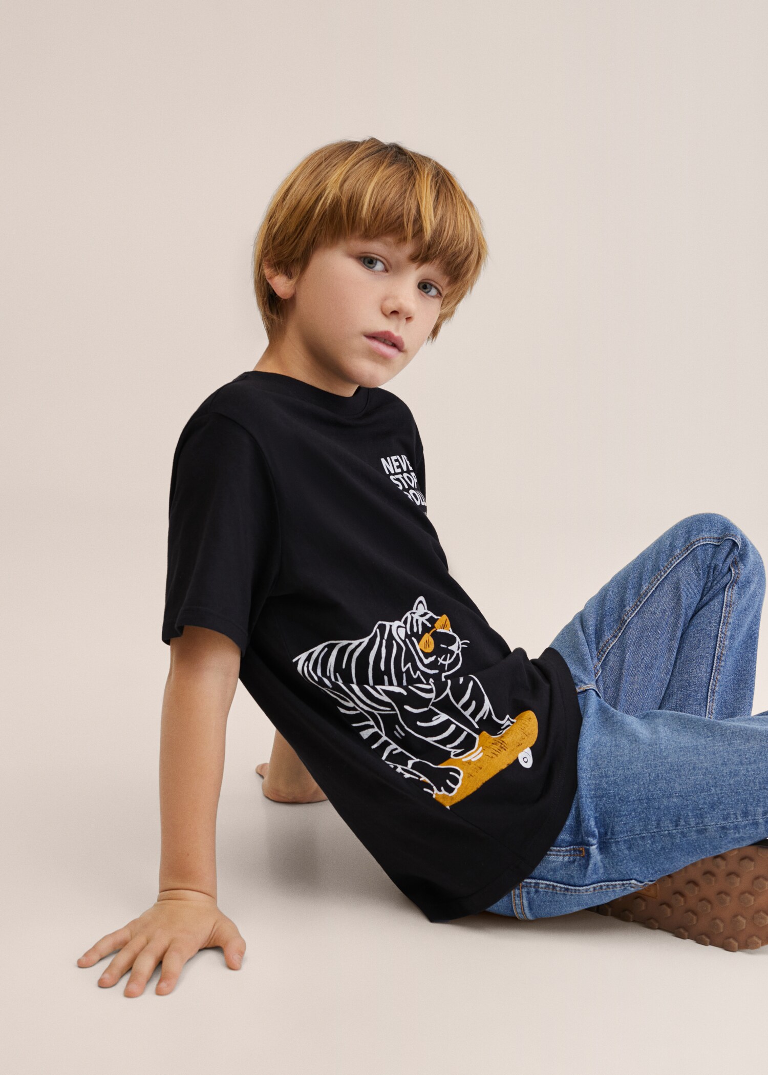 Cotton printed T-shirt - Details of the article 3