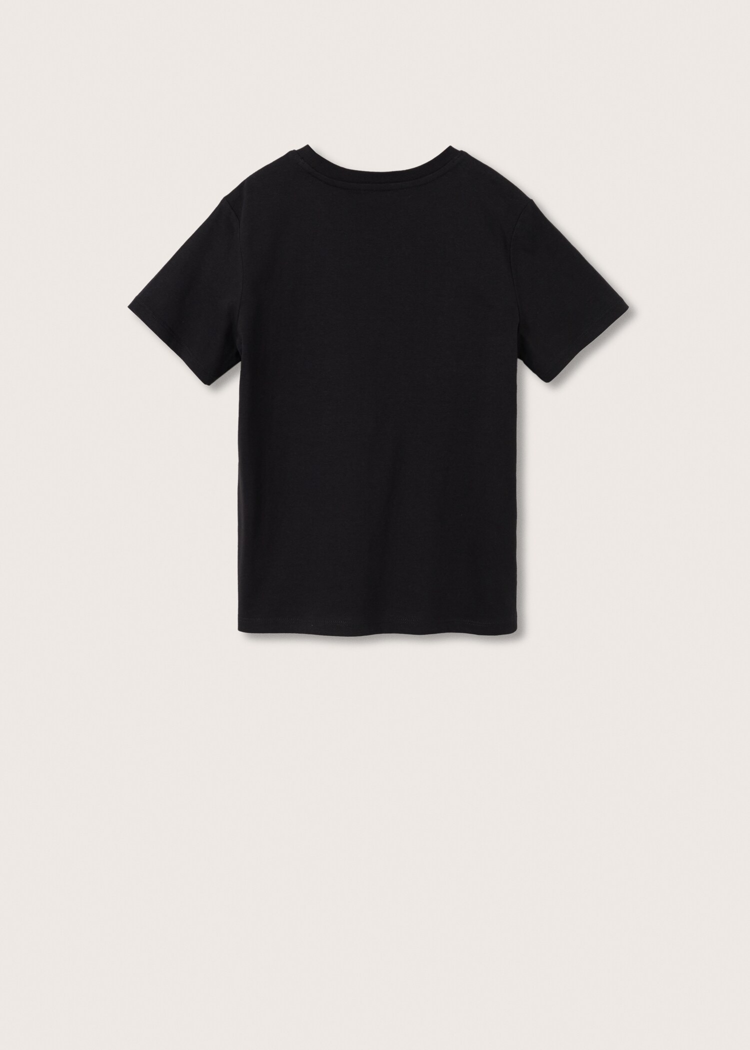 Cotton printed T-shirt - Reverse of the article