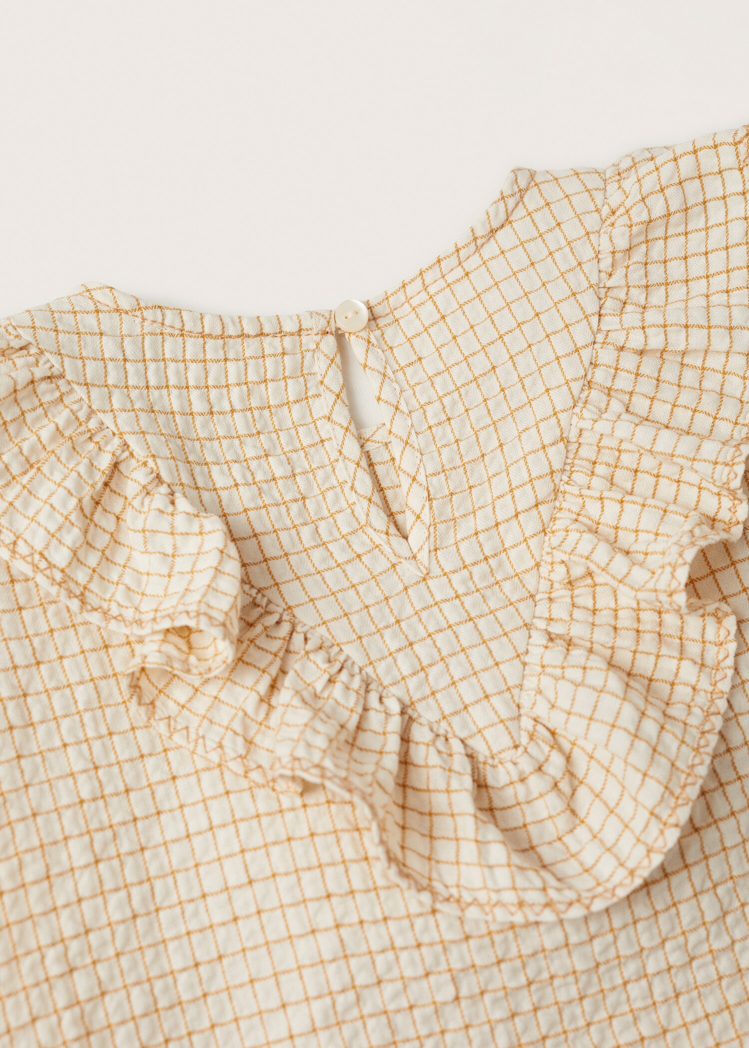 Checked frill blouse - Details of the article 7