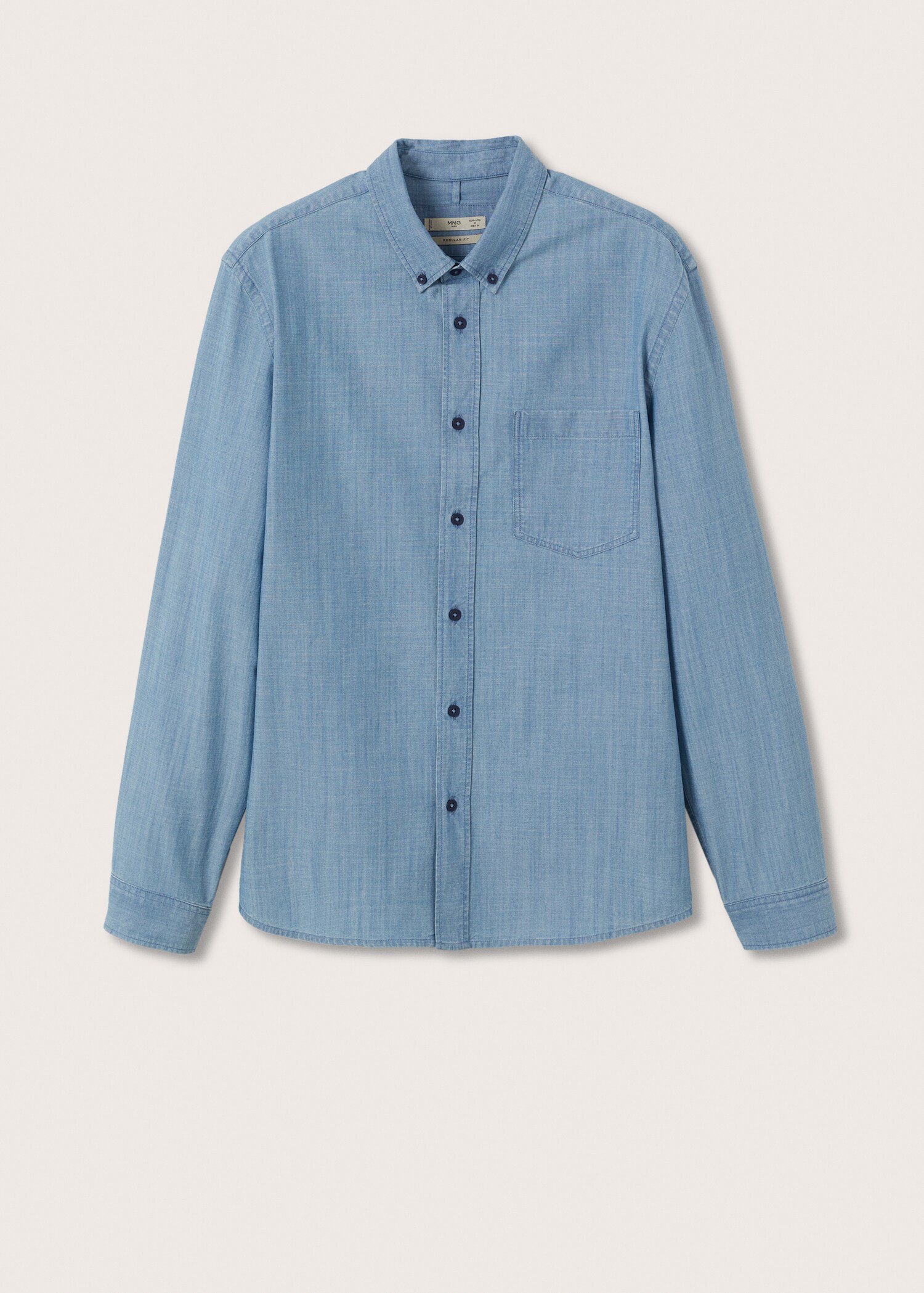 Regular-fit denim shirt - Article without model