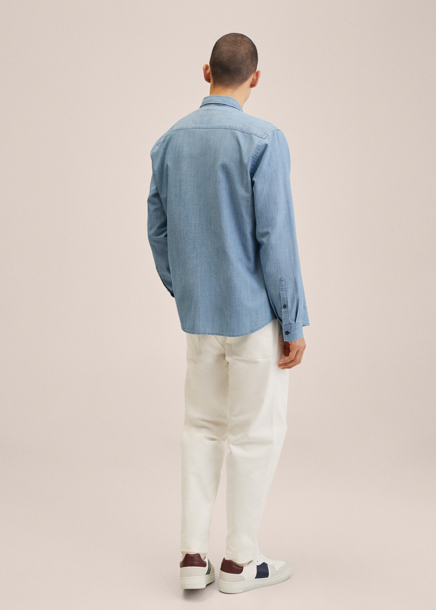 Camisa vaquera regular fit - Reverso del artículo