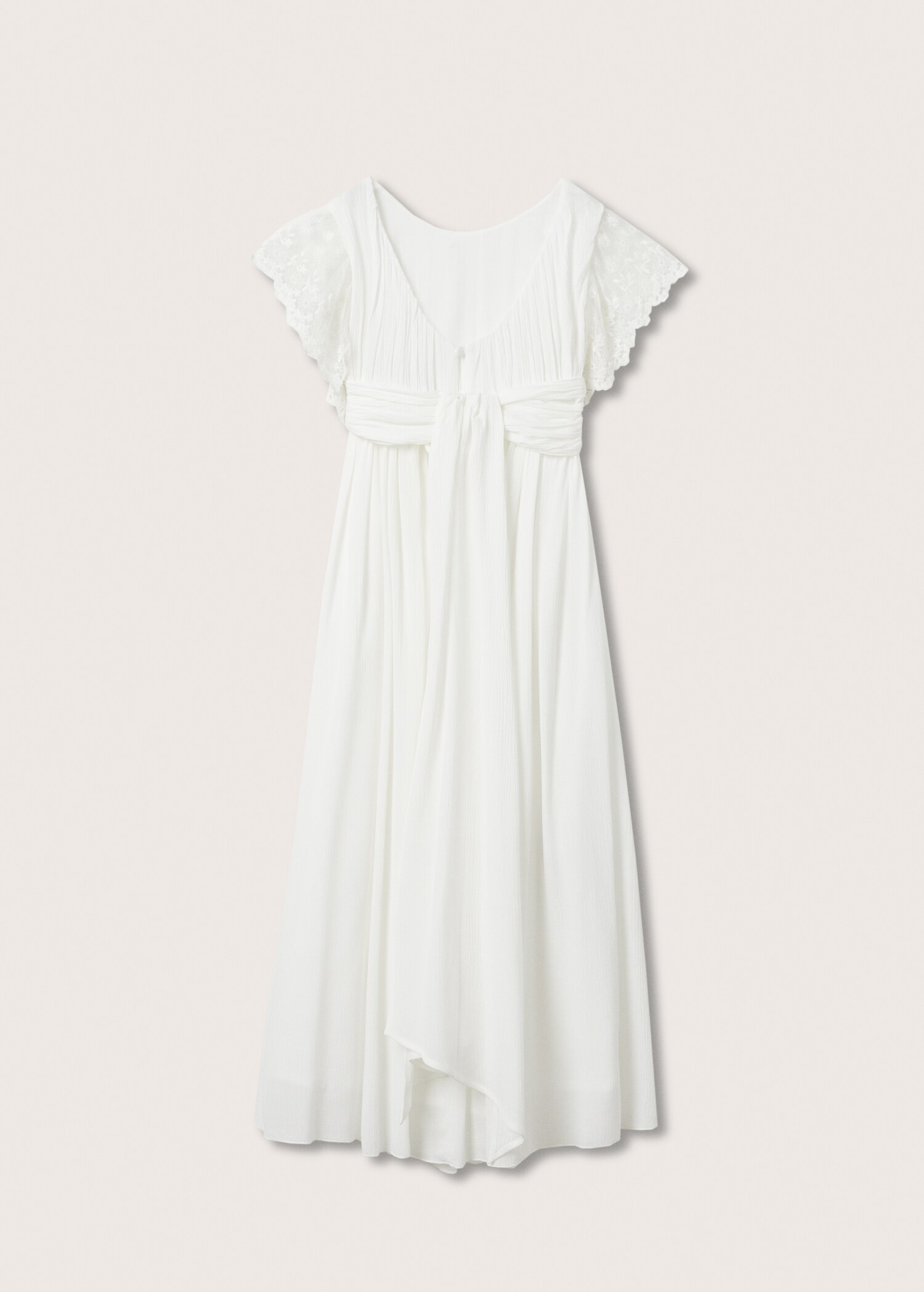 Lace sleeved dress - Reverse of the article