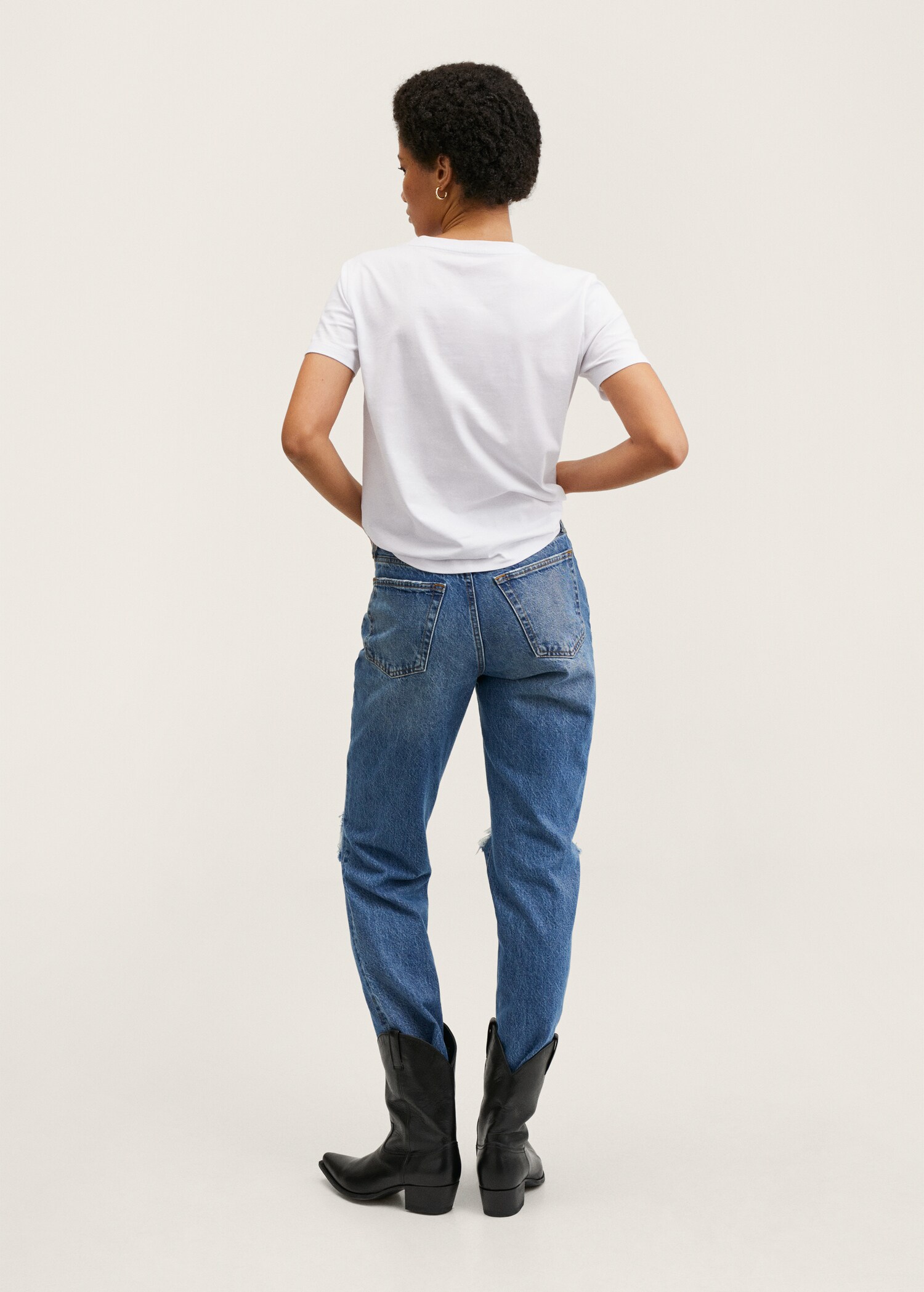 Camiseta básica algodón - Reverso del artículo