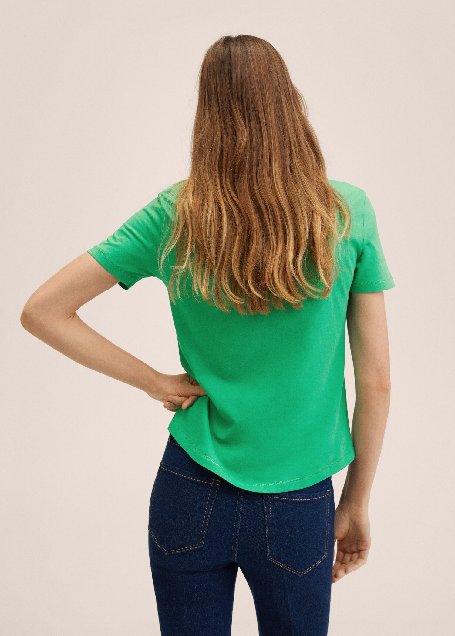 Camiseta básica algodón - Reverso del artículo