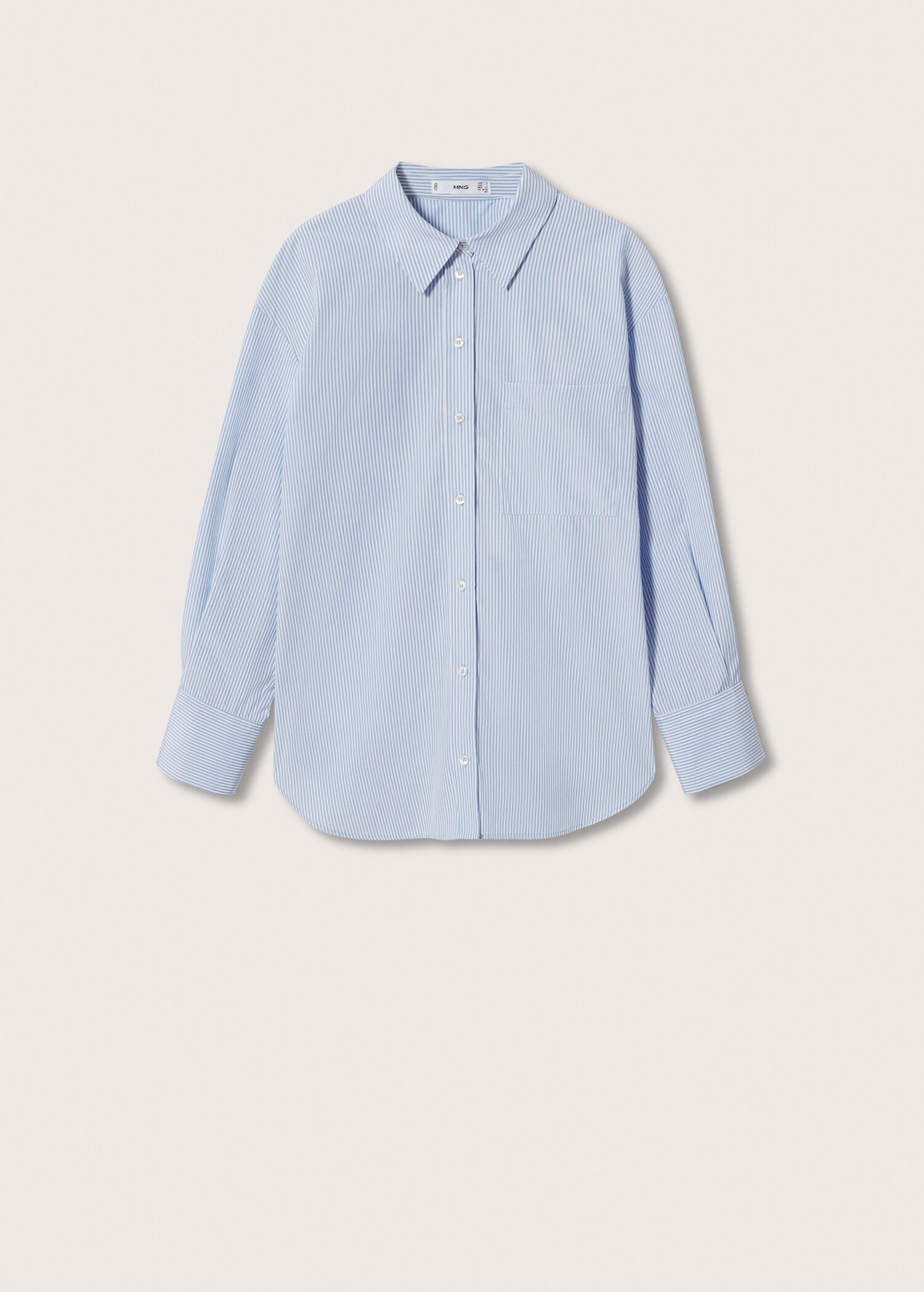 Bavlněná košile oversize - Zboží bez modelu
