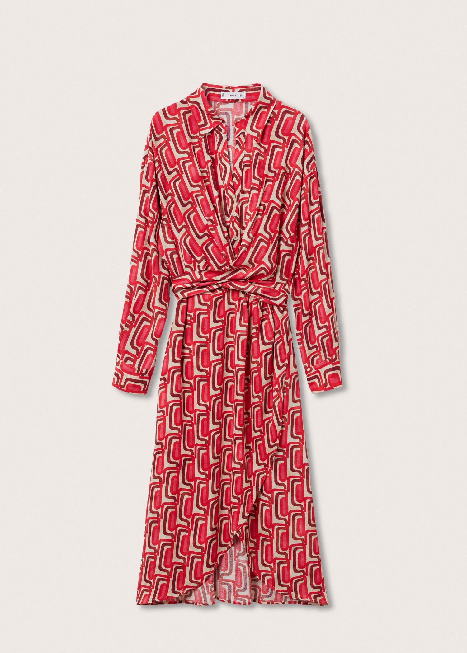 Chain print dress - Article without model