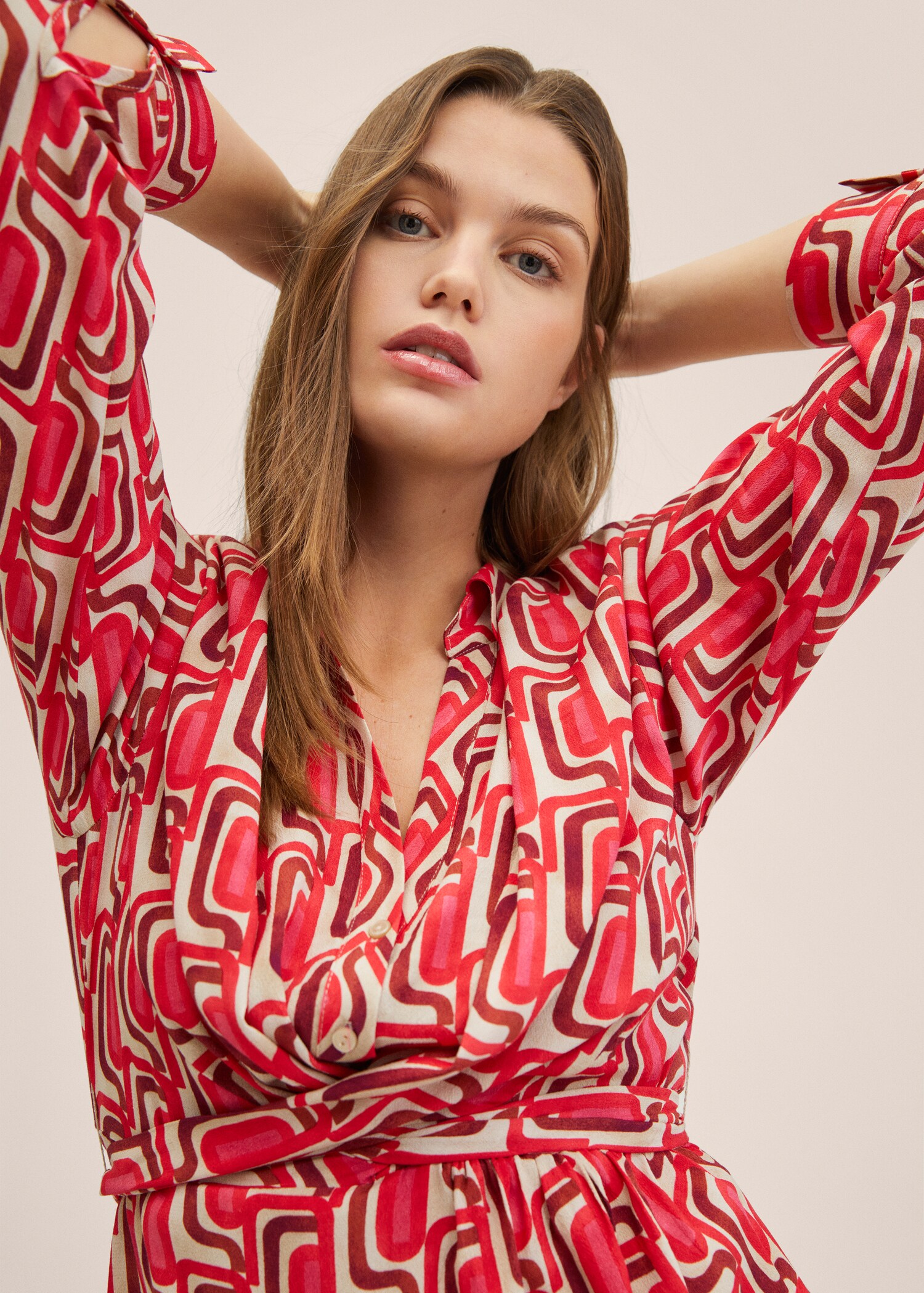 Chain print dress - Details of the article 2