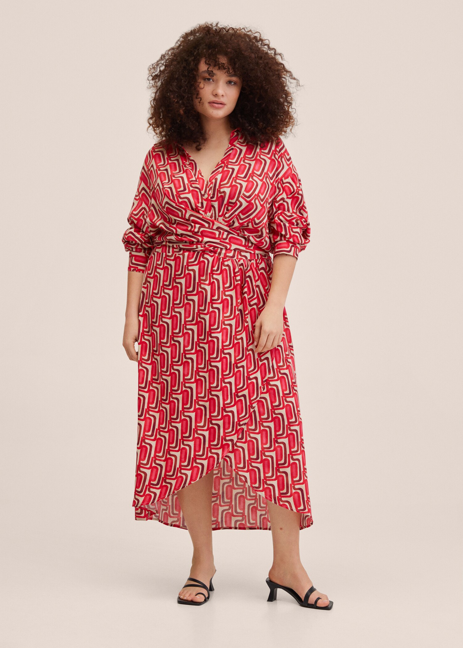 Chain print dress - Details of the article 3