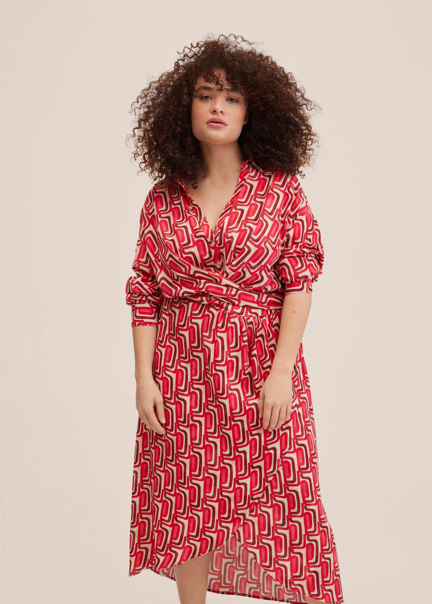 Chain print dress - Details of the article 4