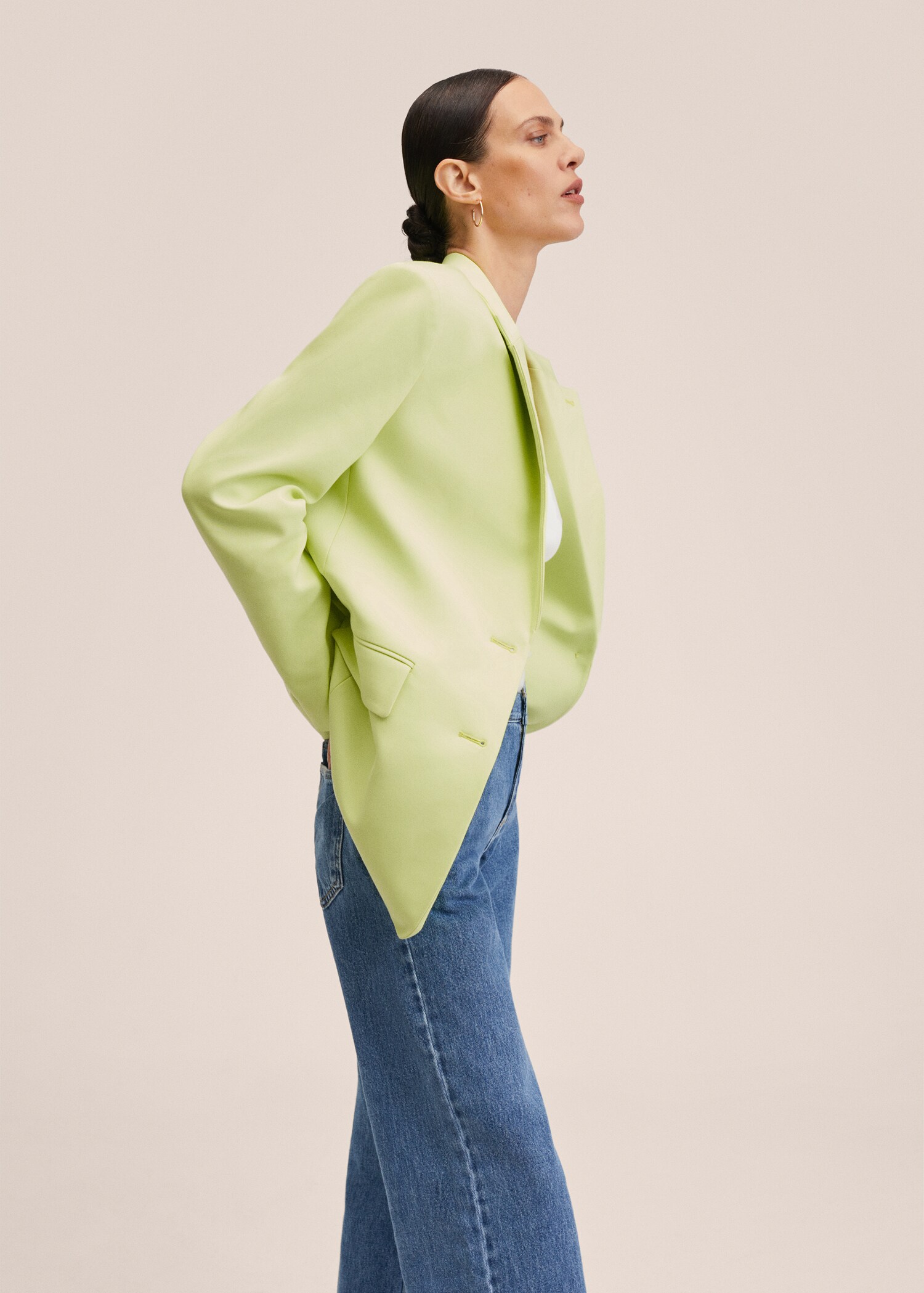 Sako oversize se strukturou - Detail zboží 2