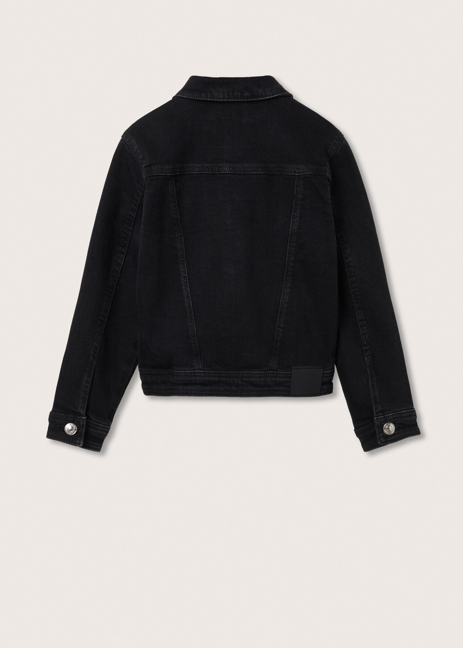 Chaqueta denim algodón - Reverso del artículo
