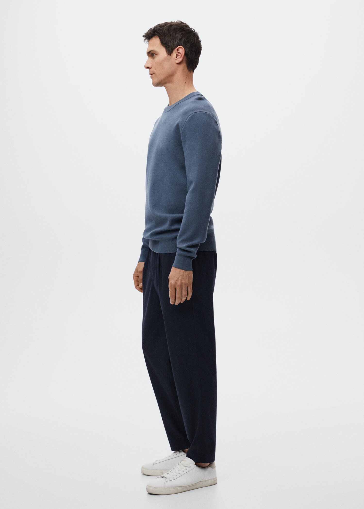 Kalhoty jogger s tenkým proužkem - Detail zboží 1