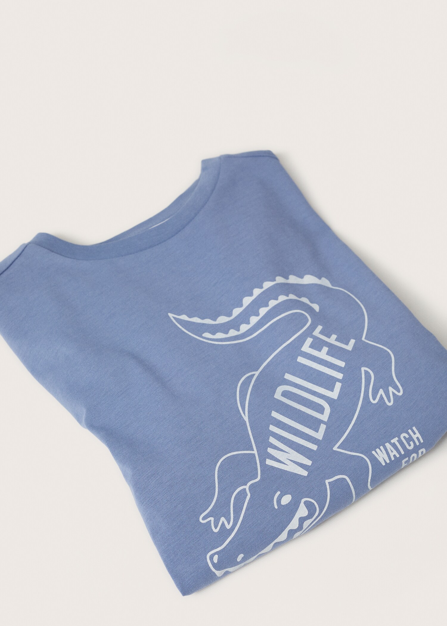 Printed cotton-blend T-shirt - Details of the article 8