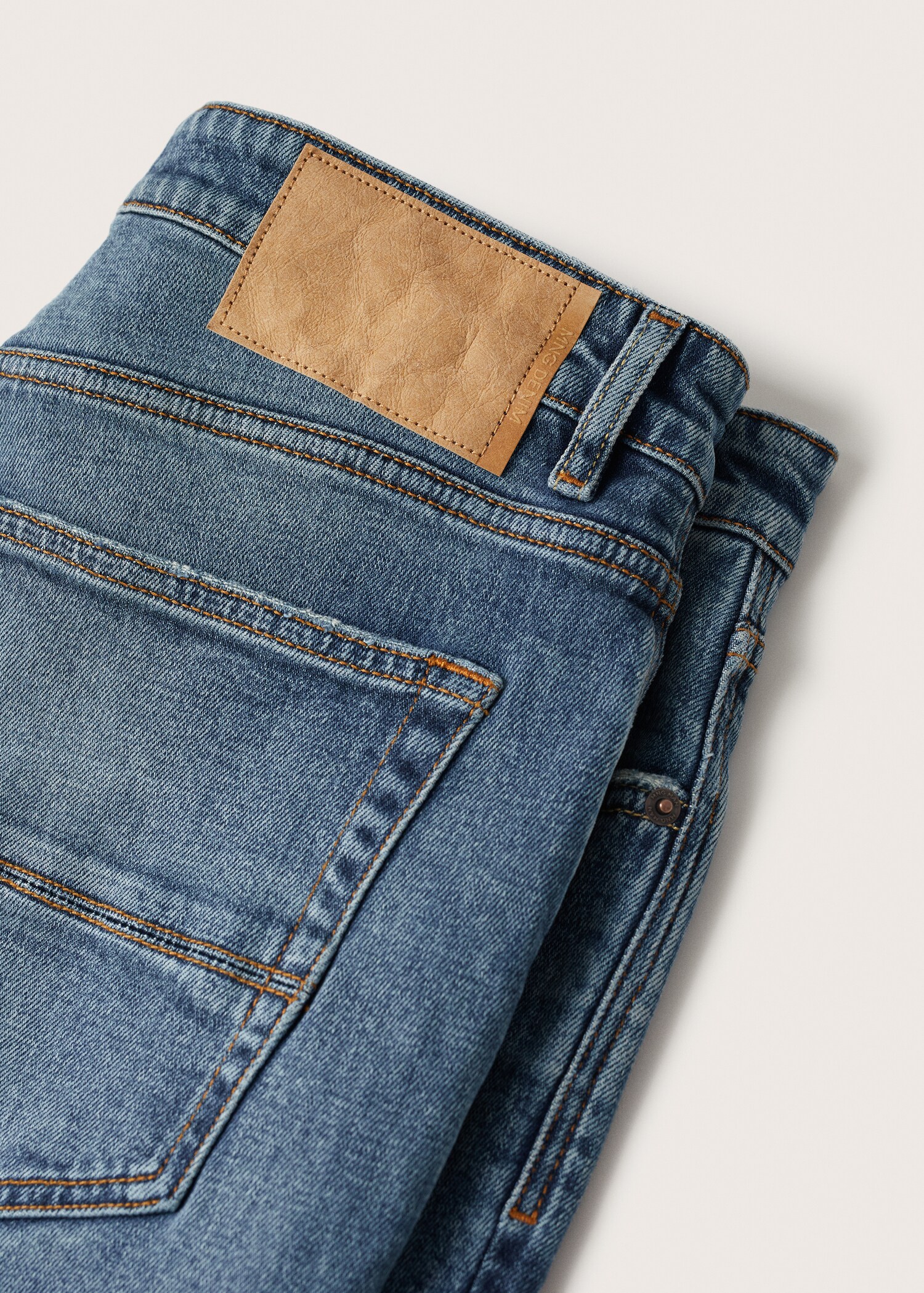 Džíny Tom tapered fit lyocell - Detail zboží 7