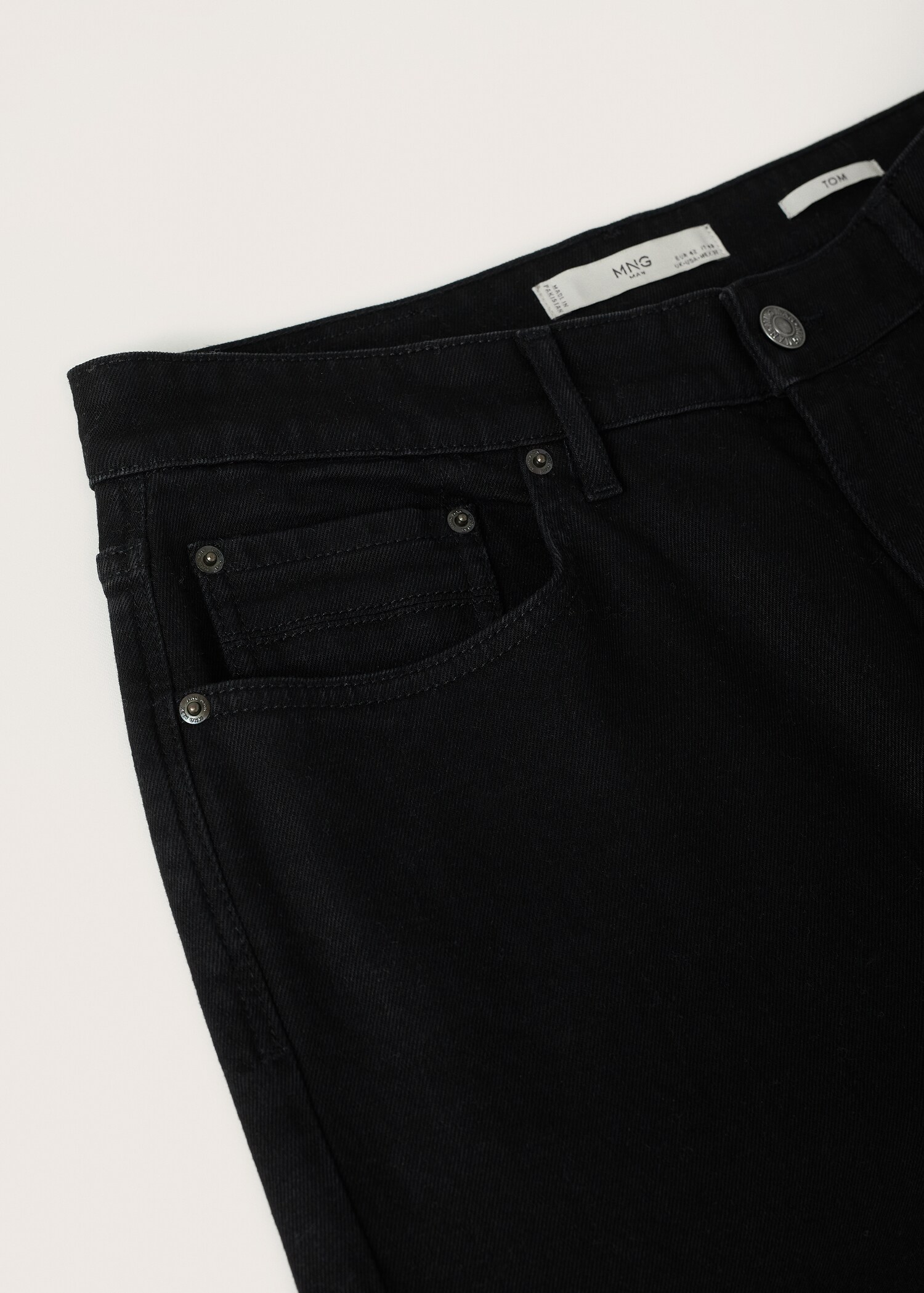 Džíny Tom tapered fit lyocell - Detail zboží 8