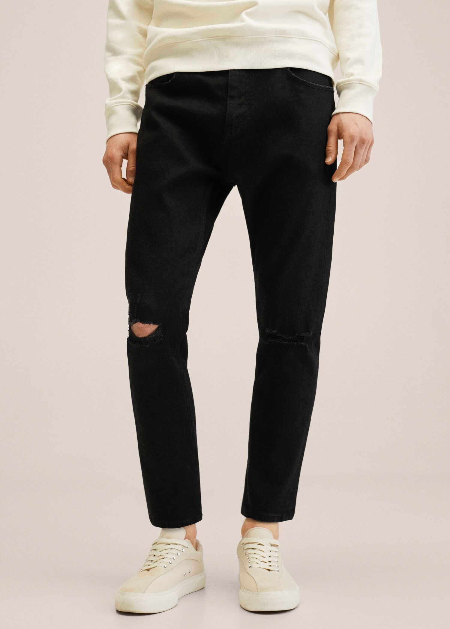 Tapered fit farmer hasításokkal - Felezősík