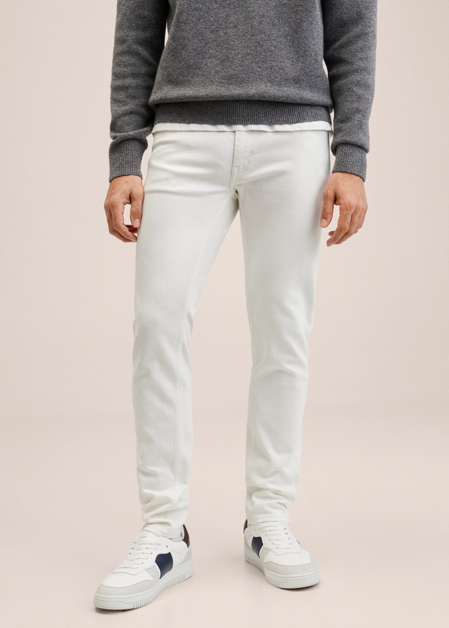 Colored skinny jeans - Medium plane