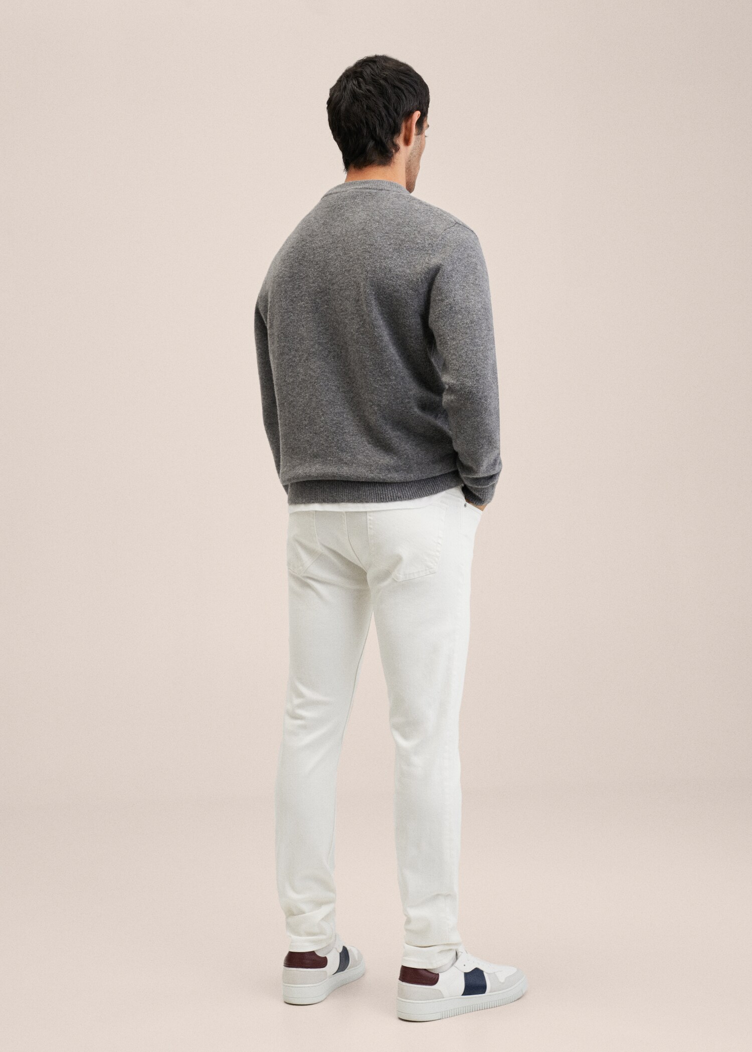 Colored skinny jeans - Reverse of the article