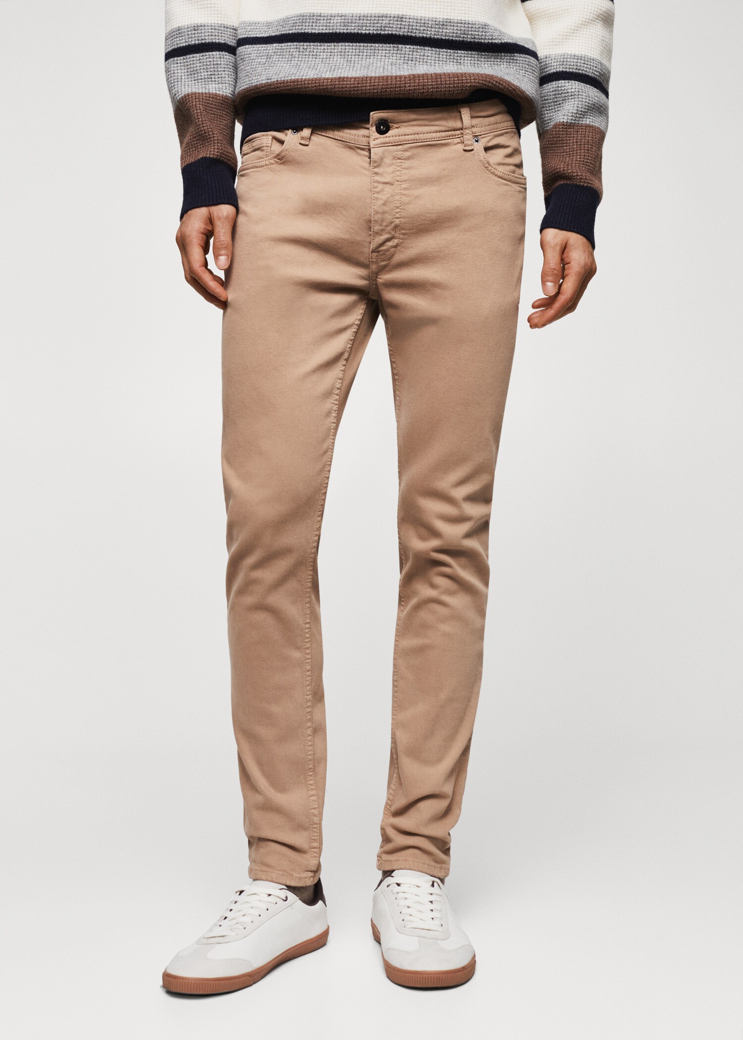 Coloured skinny jeans - Medium plane