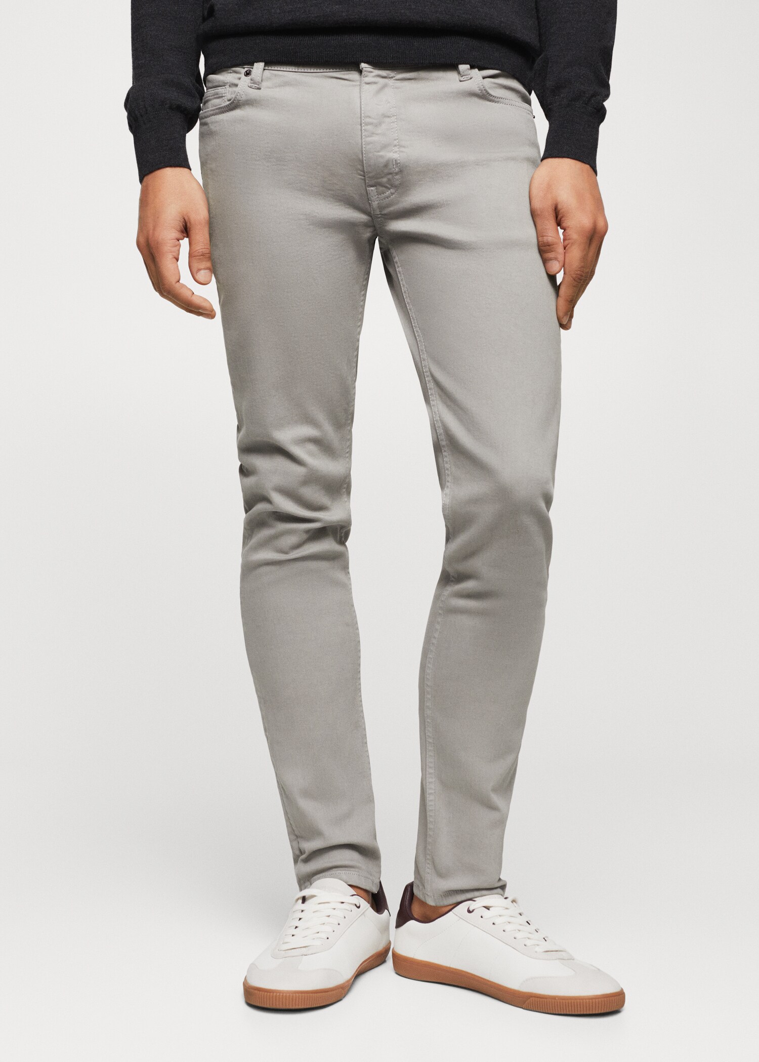 Coloured skinny jeans - Medium plane